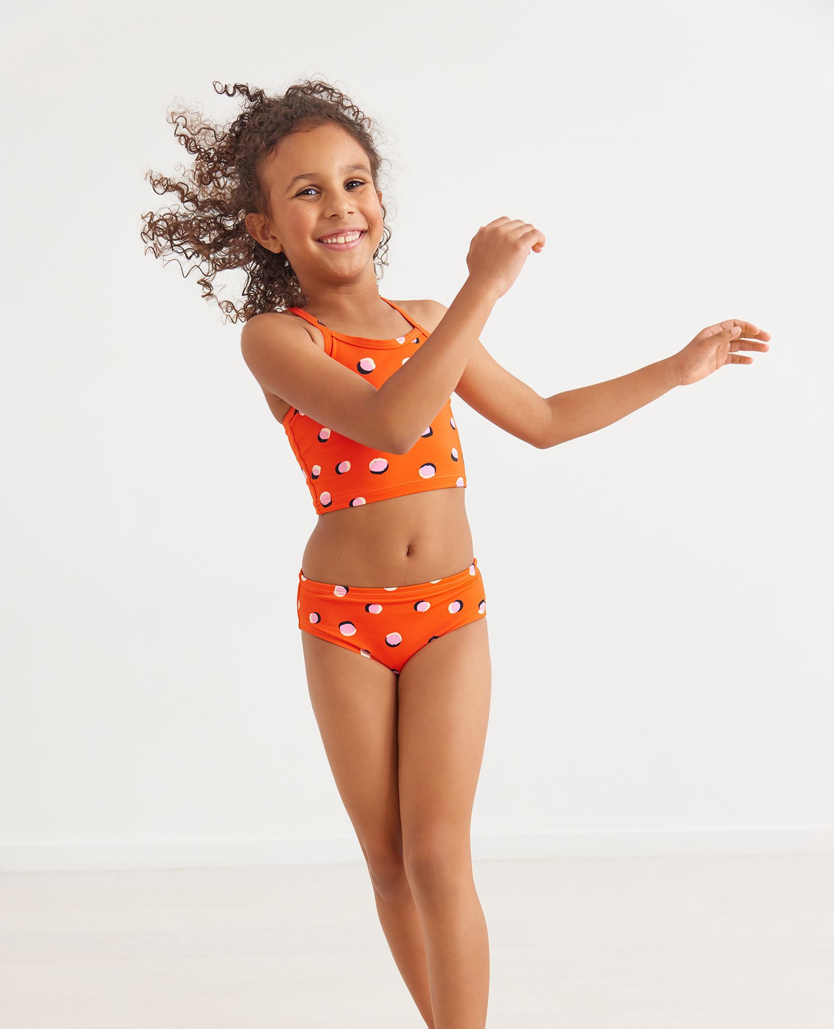 Sunblock Print Tankini Set