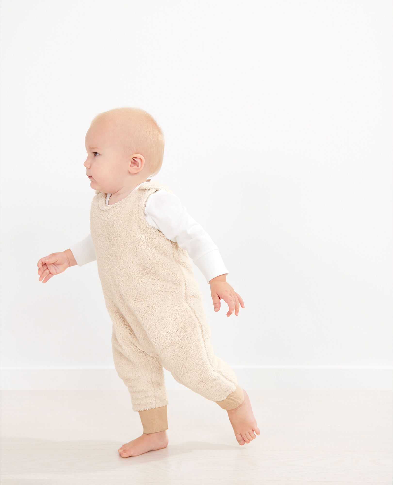 Baby Marshmallow Overalls