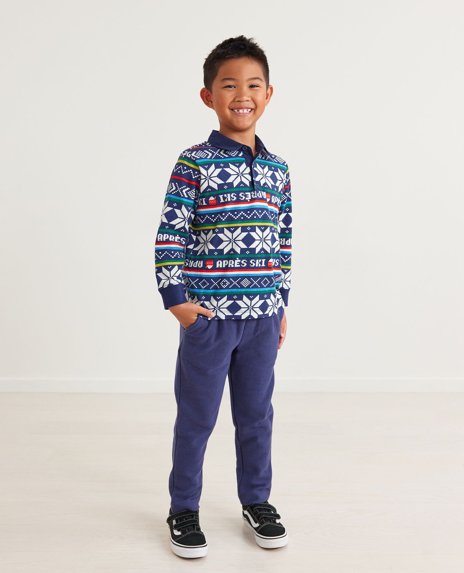 Holiday Print Rugby Shirt