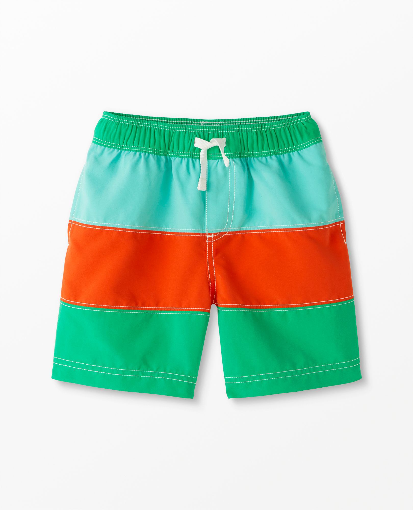 Colorblock Swim Trunks