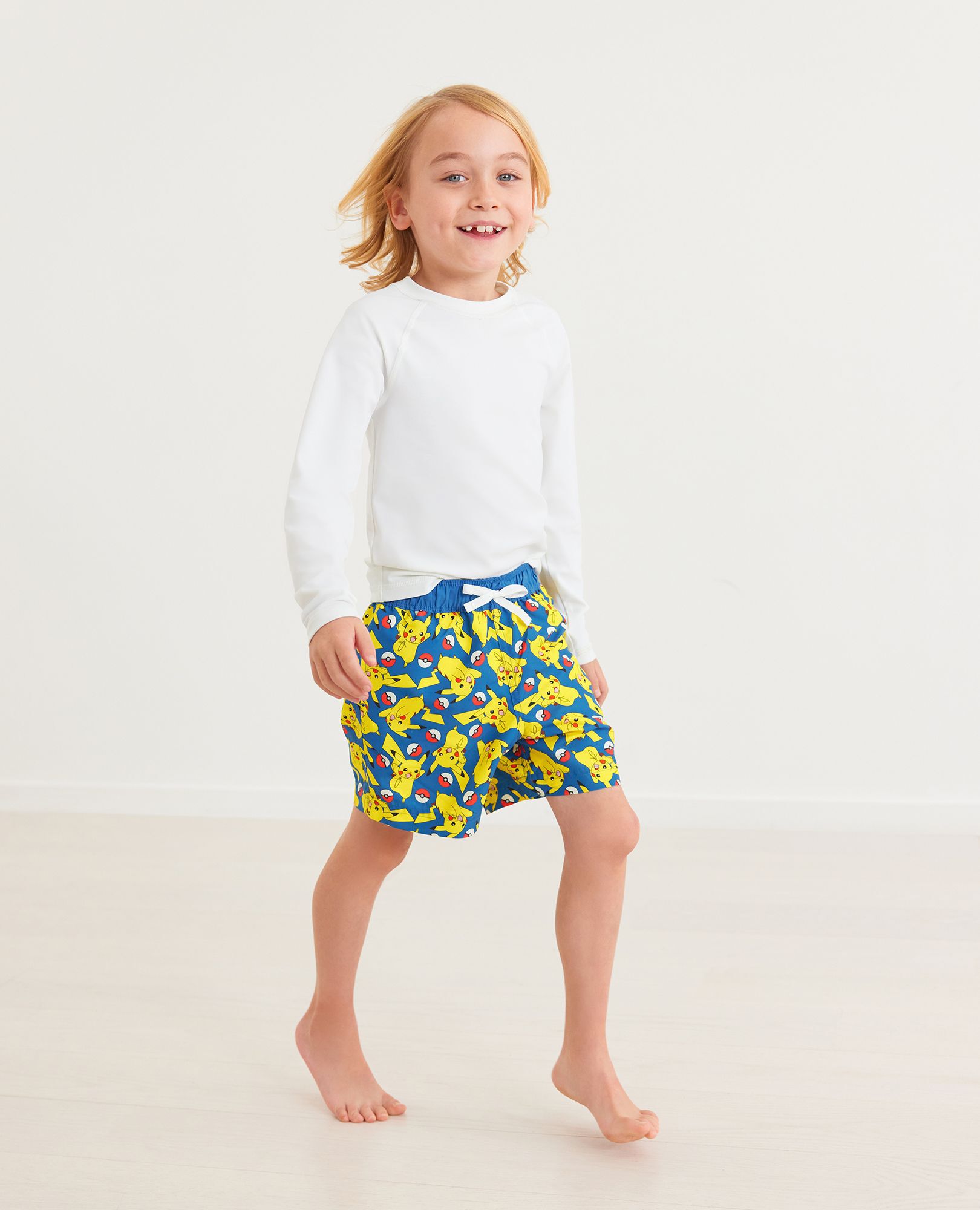 Pokémon Print Swim Trunks