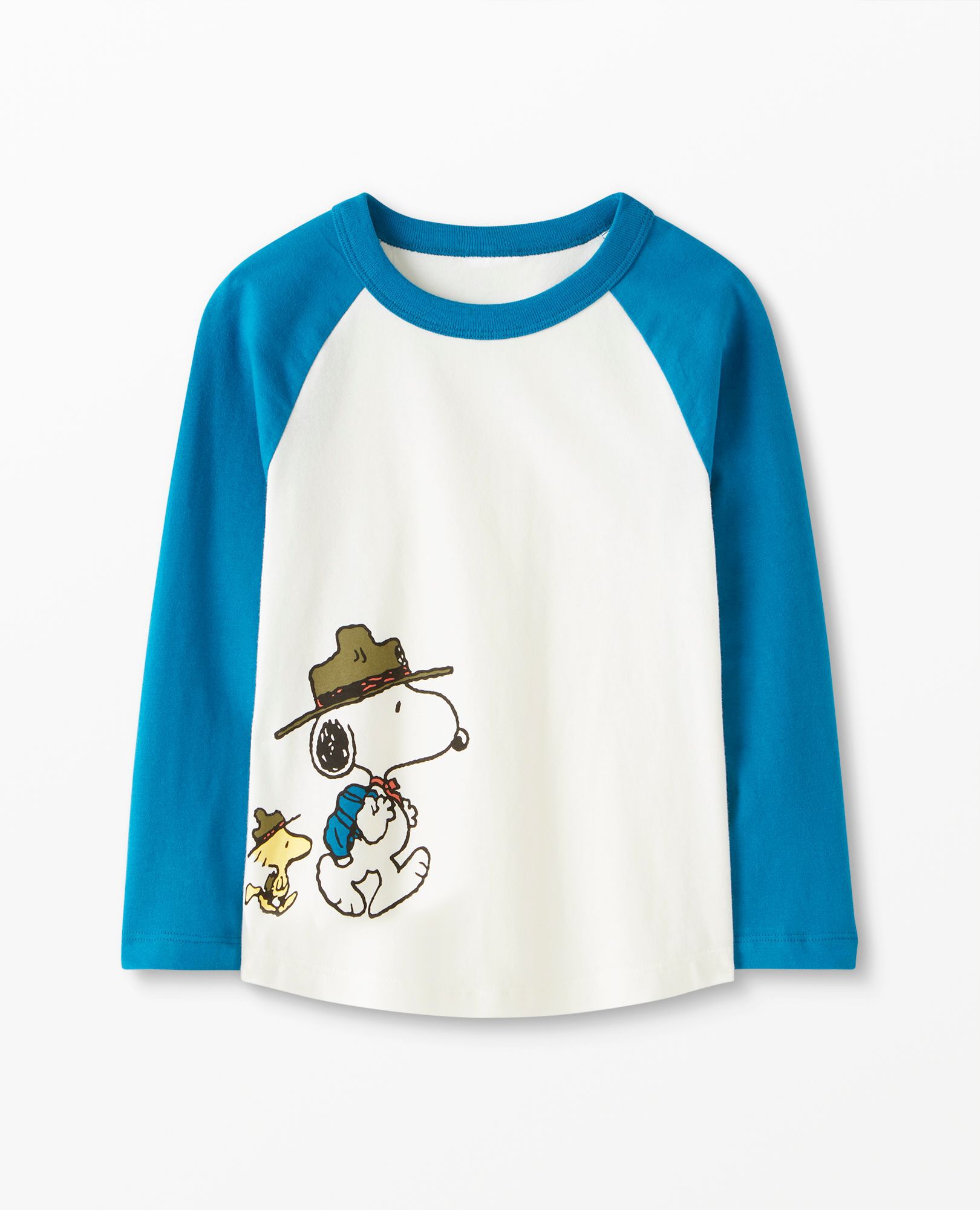 Peanuts Camp Baseball Tee