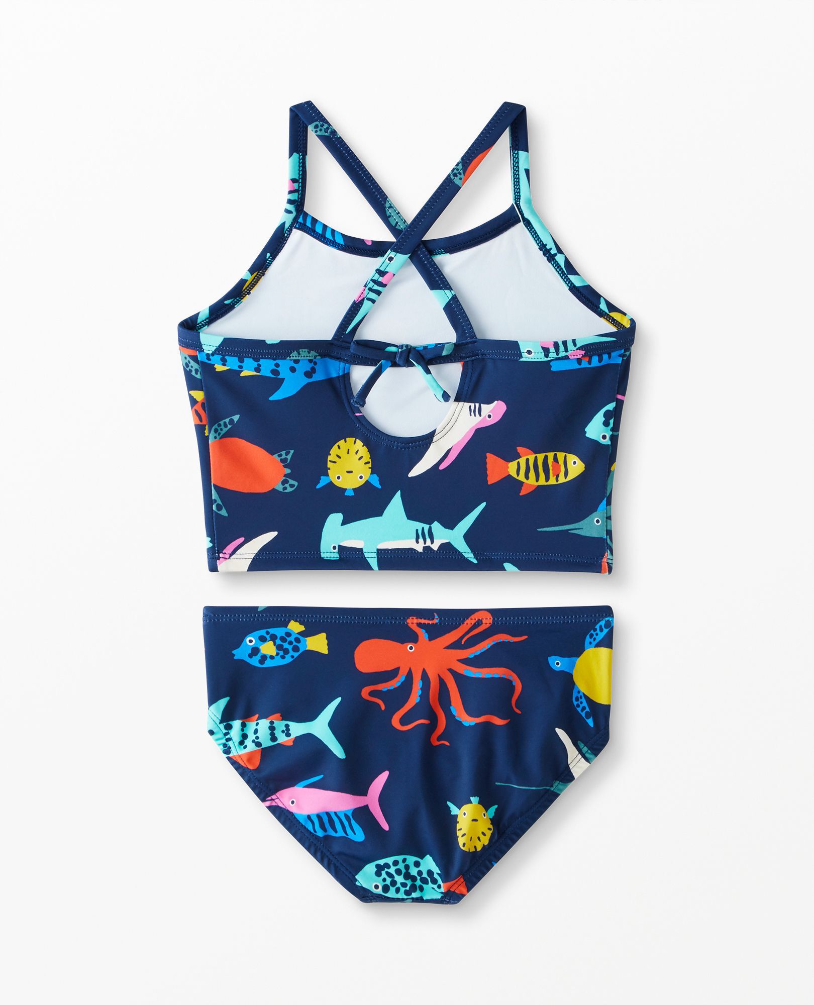 Sunblock Print Tankini Set