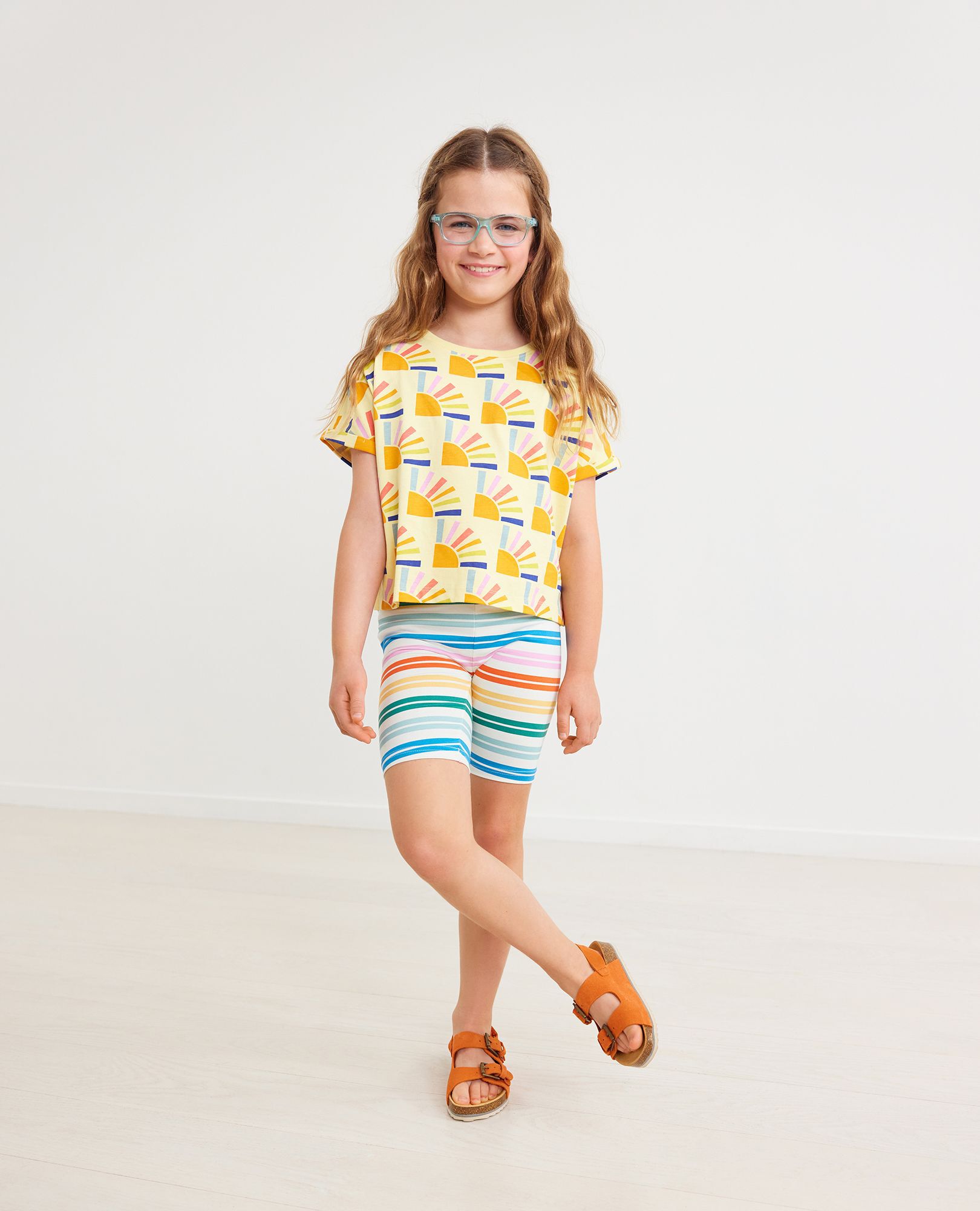 Print Boxy Tee