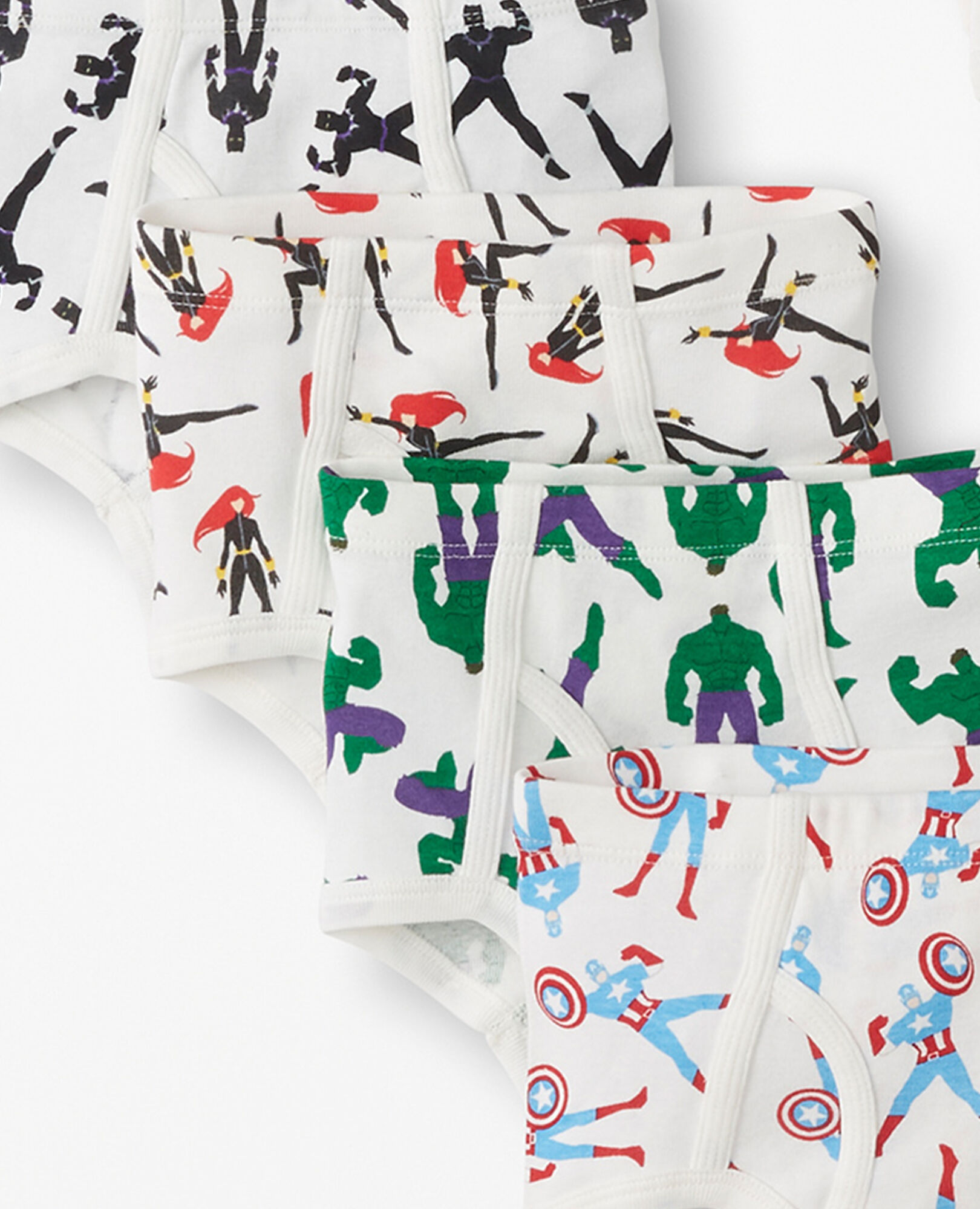 Marvel Classic Briefs In Organic Cotton 7-Pack