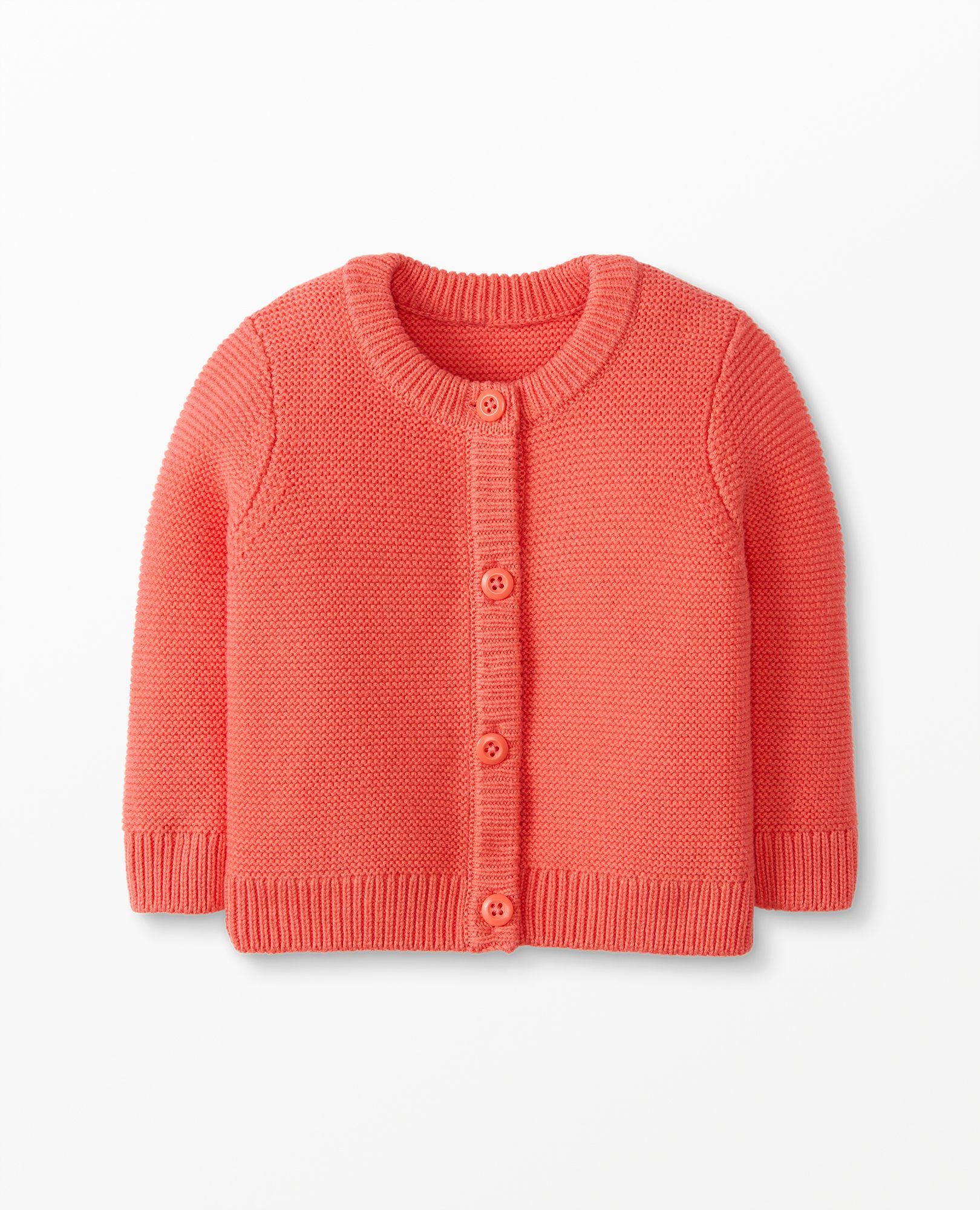 Baby Cardigan In Combed Cotton