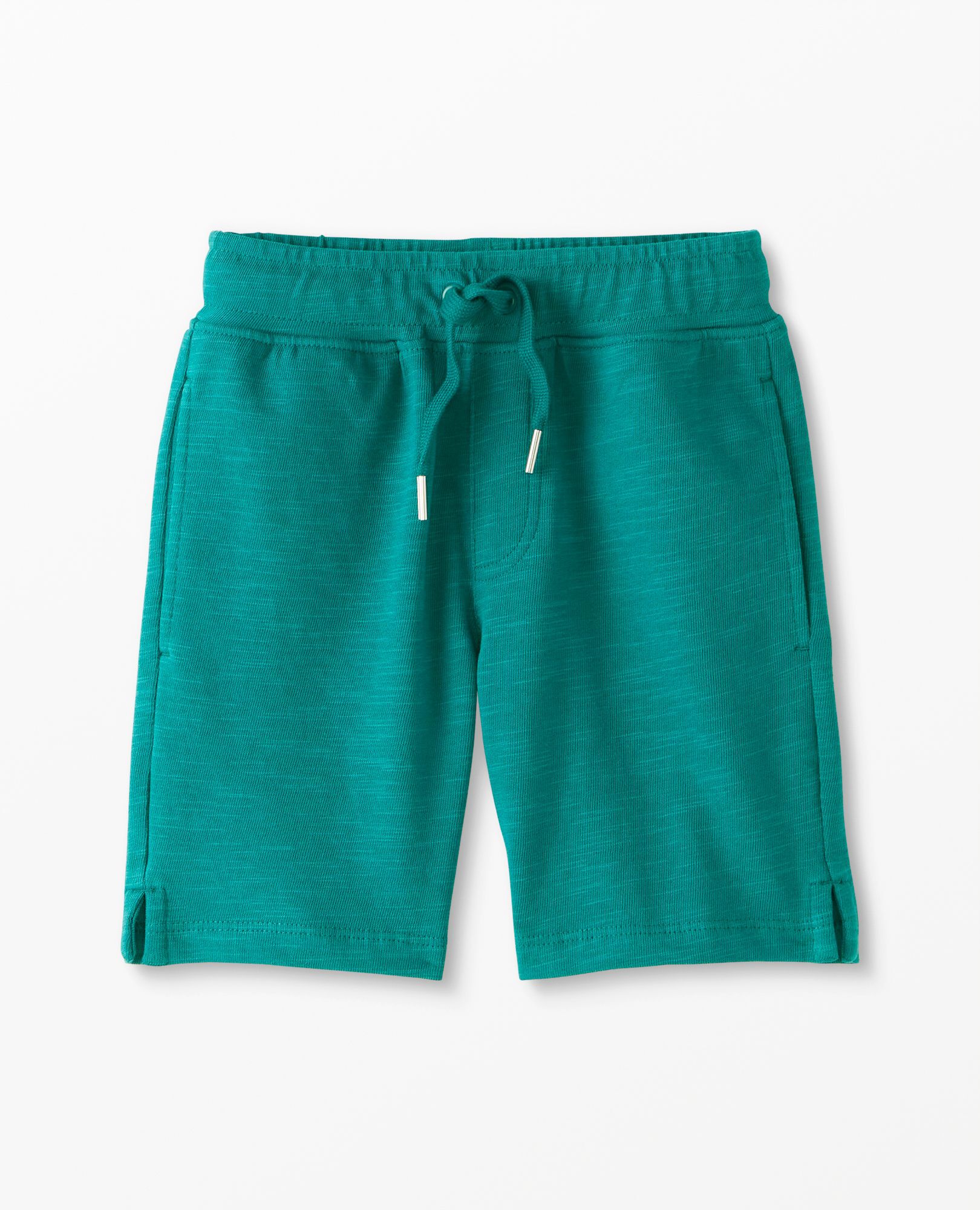 Knit Bermuda Shorts In Slub Jersey