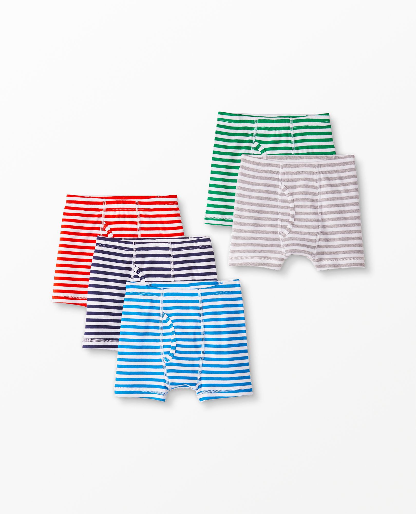Boxer Briefs In Organic Cotton 5-Pack