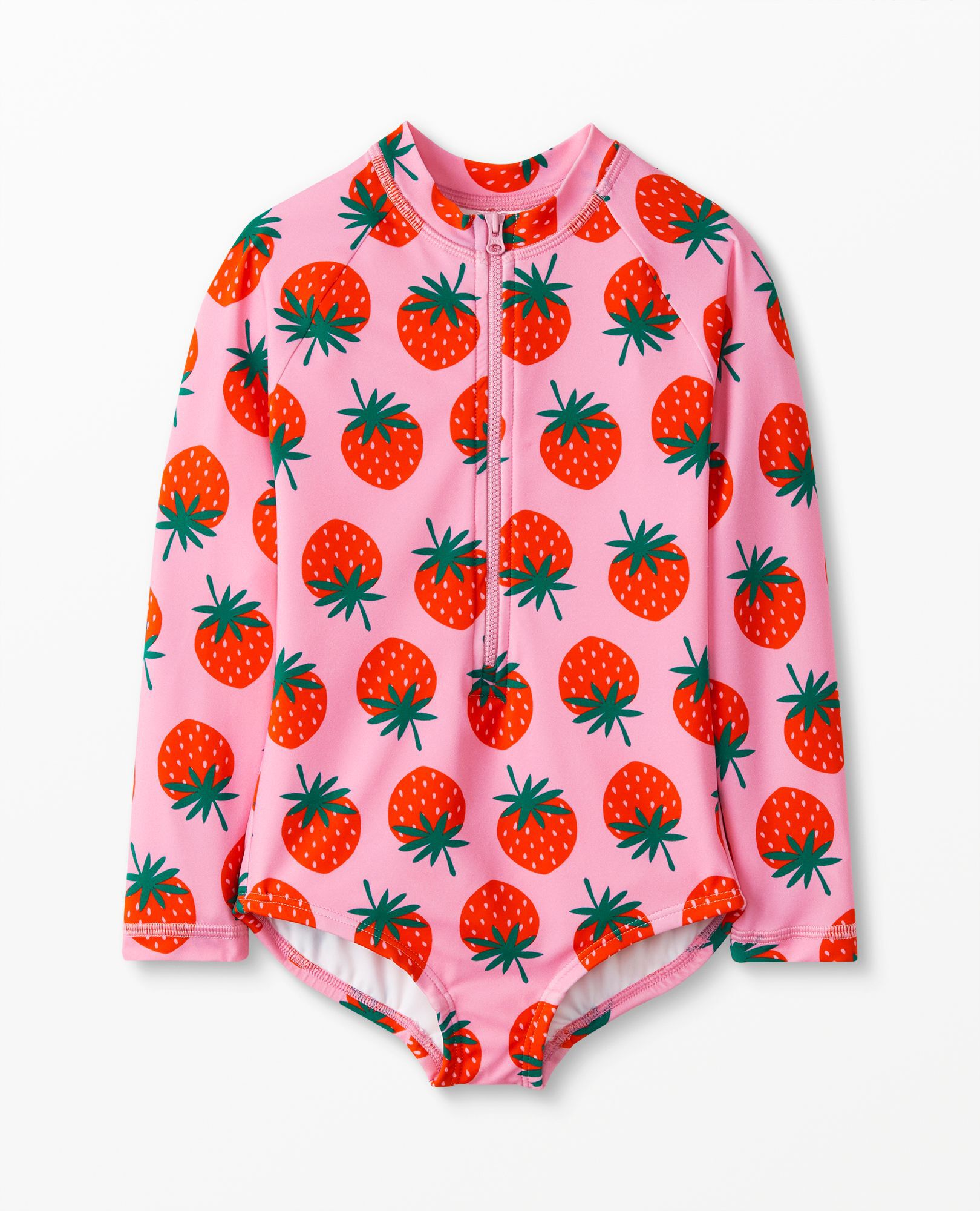 Print Rash Guard One Piece Swimsuit