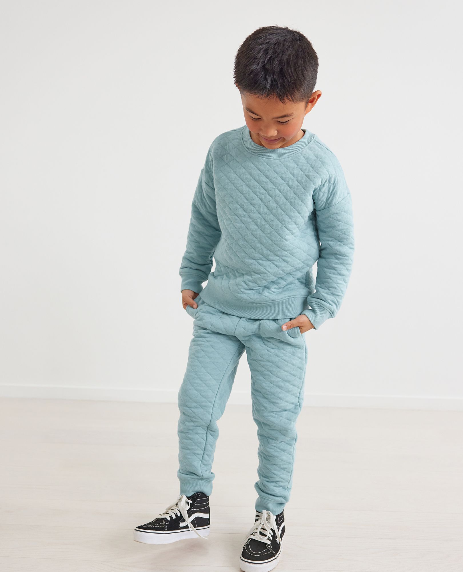 Quilted Joggers