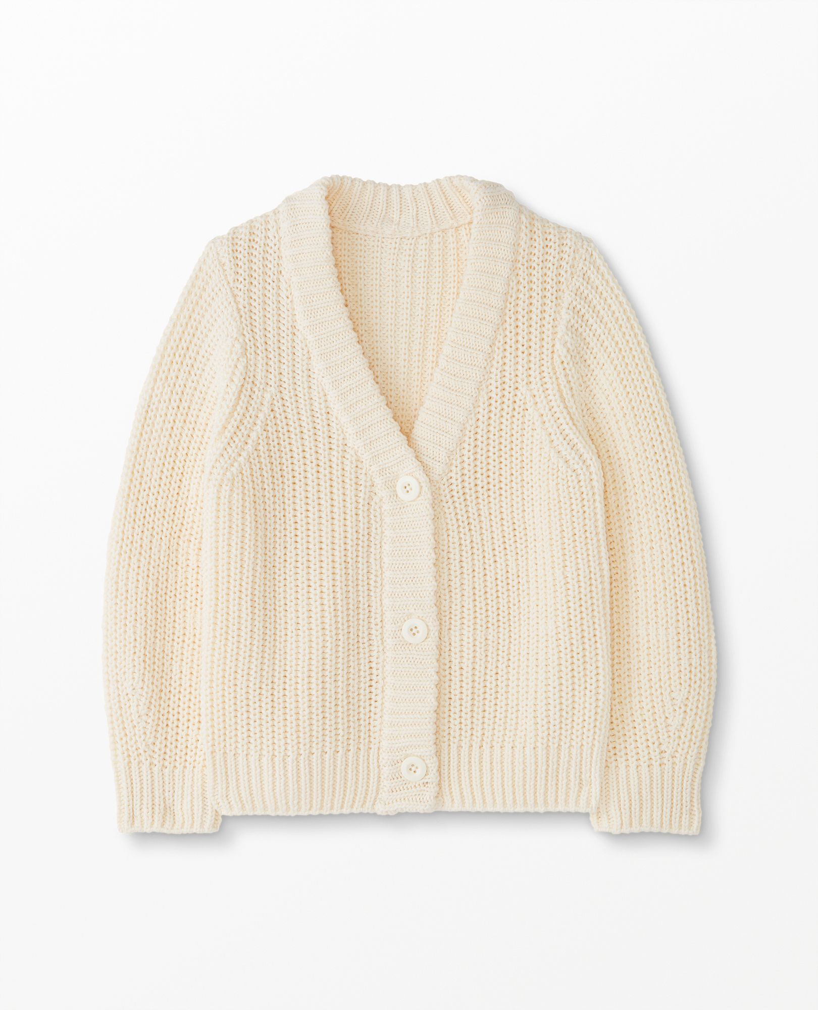 Cardigan In Combed Cotton