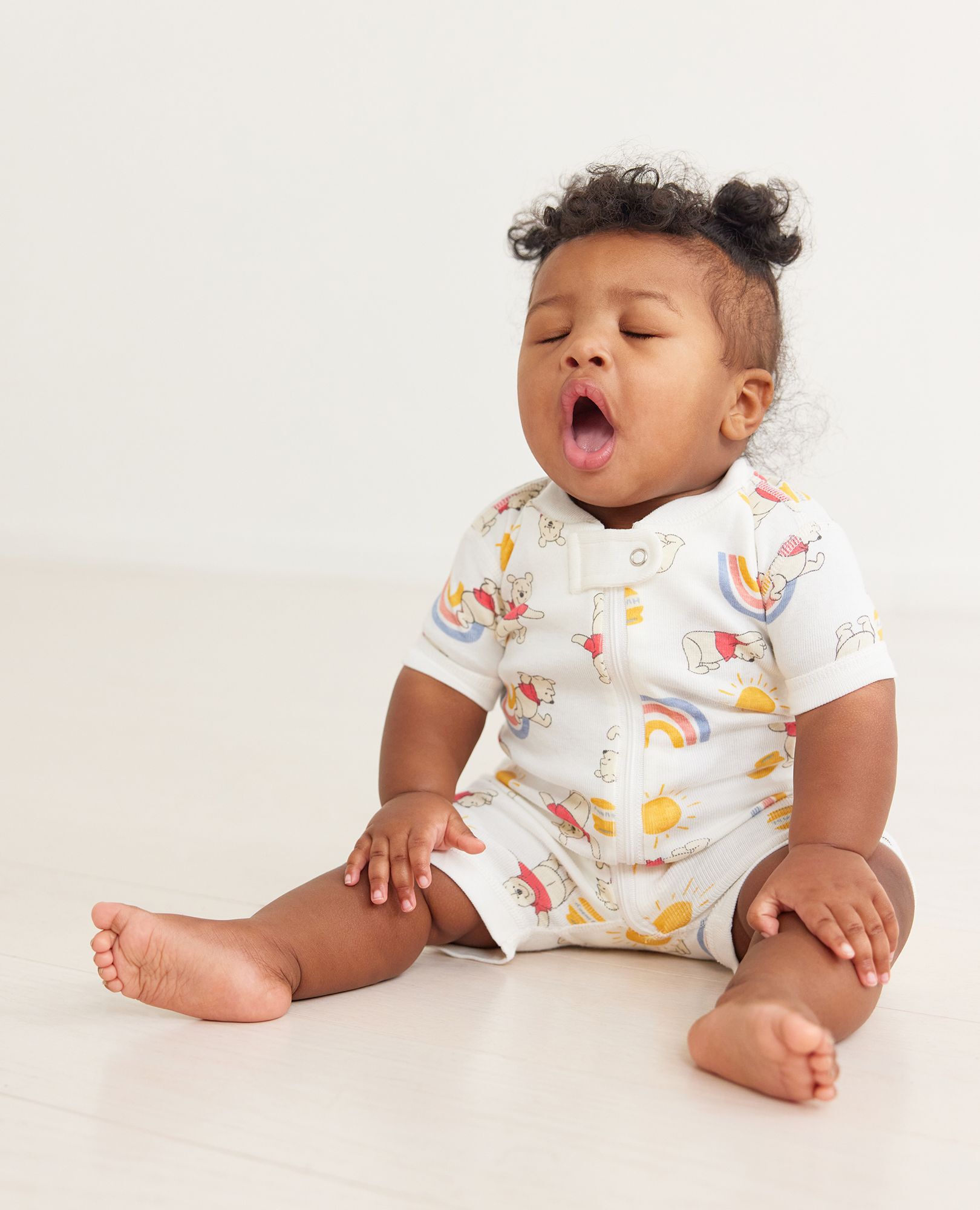 Baby Winnie The Pooh Summer Shortie Sleeper