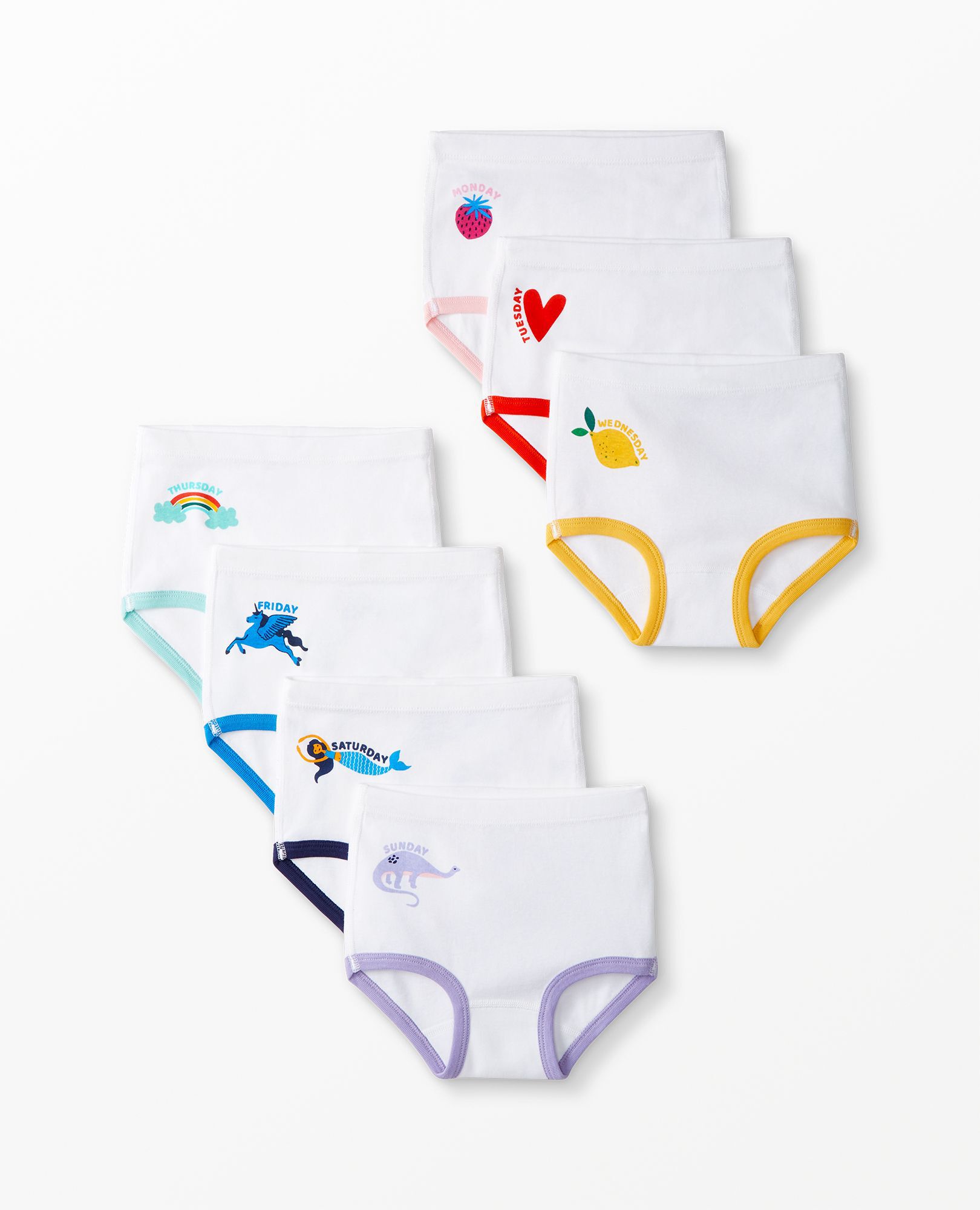 Classic Underwear In Organic Cotton 7-Pack