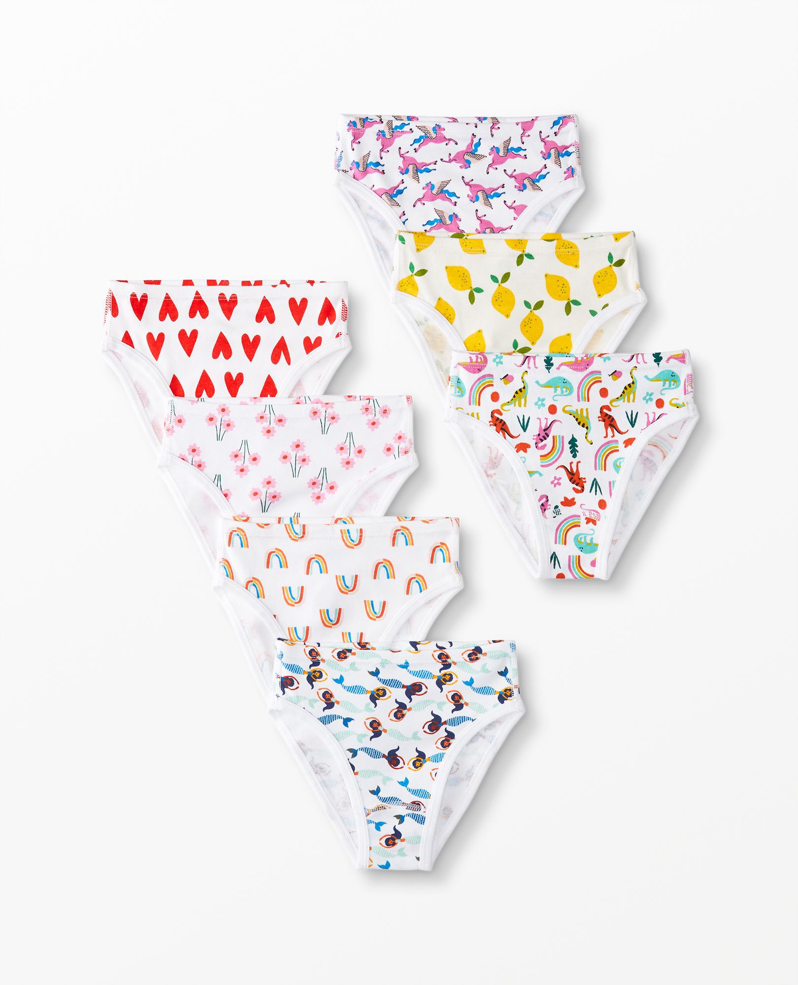 Hipster Underwear In Organic Cotton 7-Pack