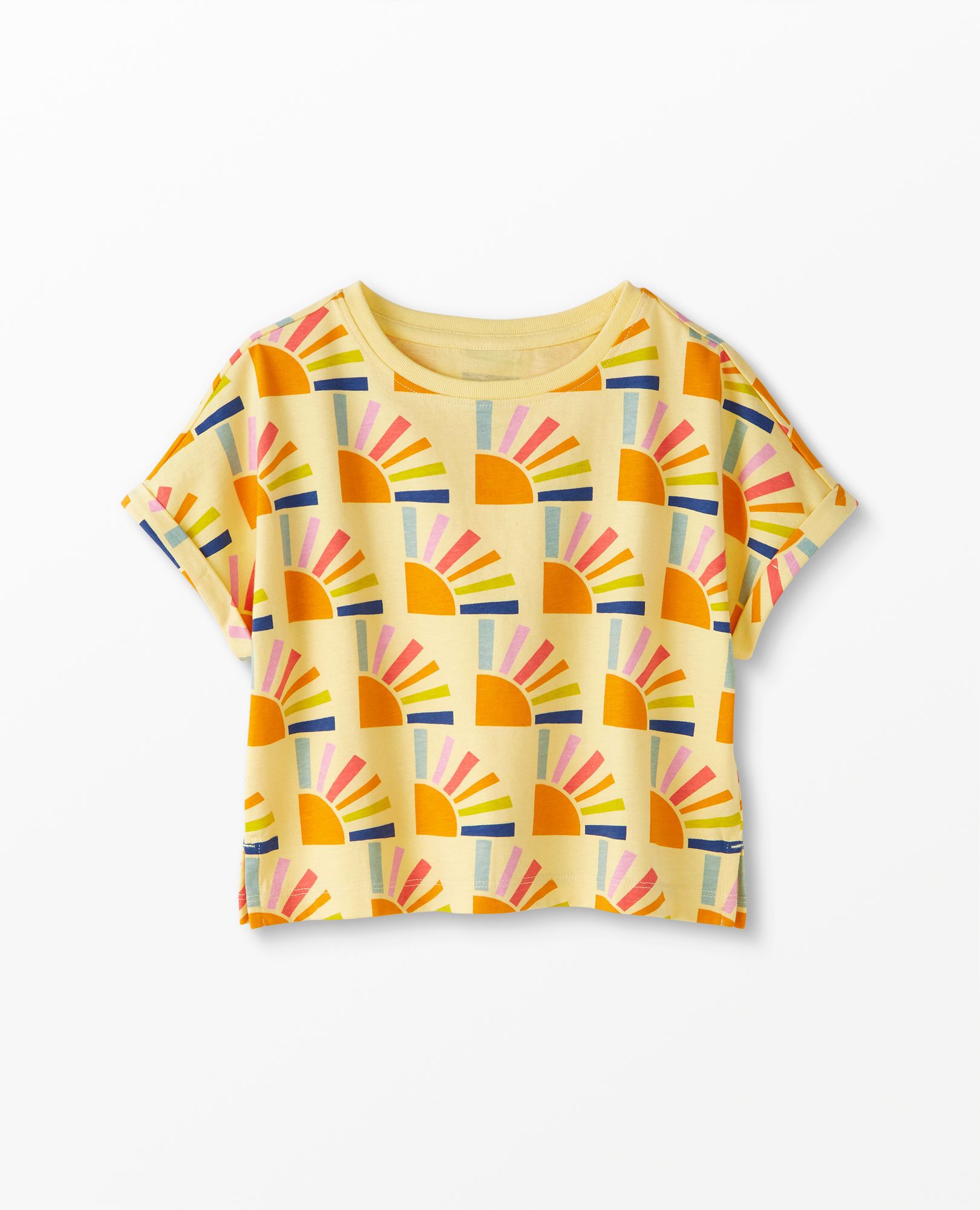 Print Boxy Tee
