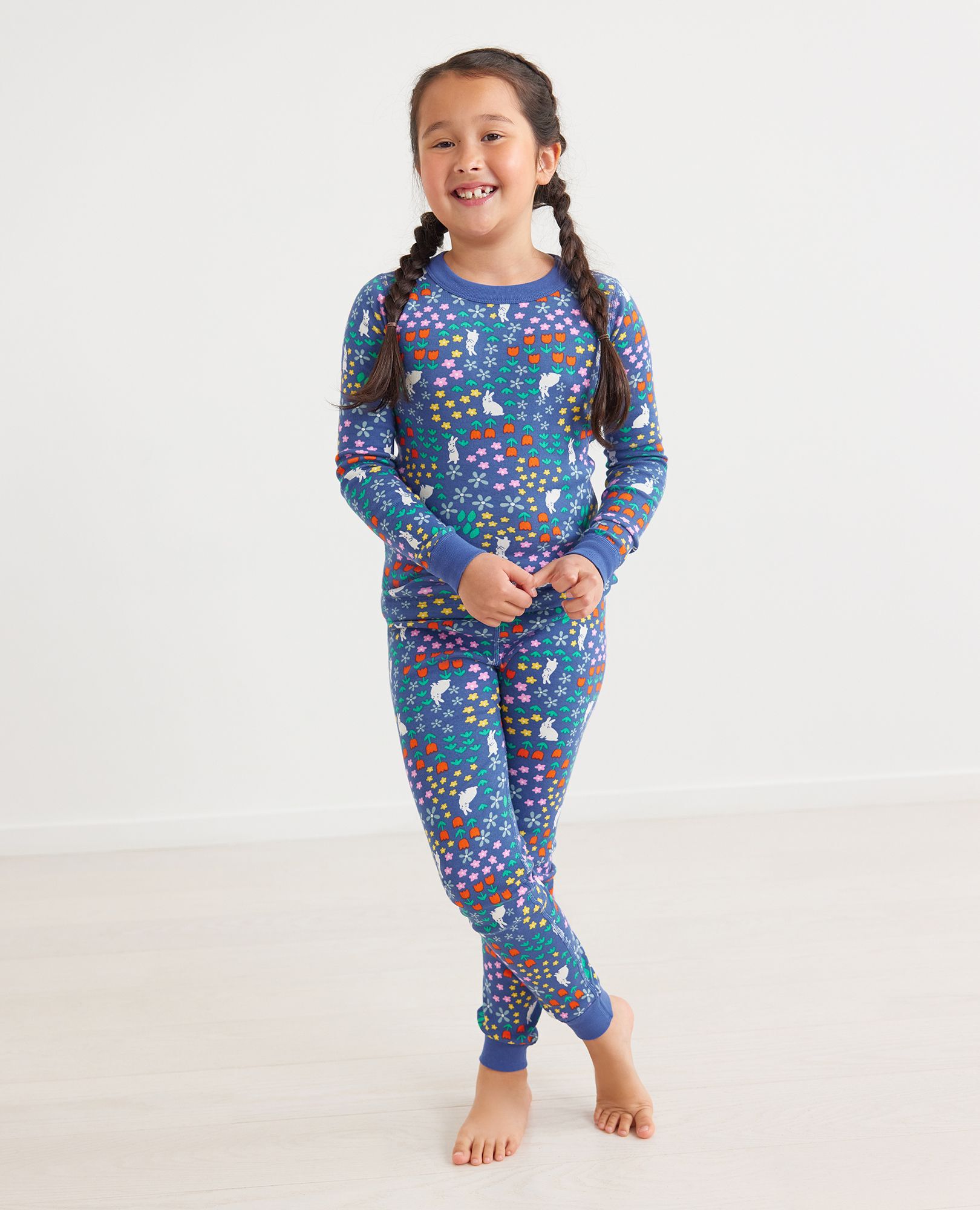 Easter Long John Pajama Set
