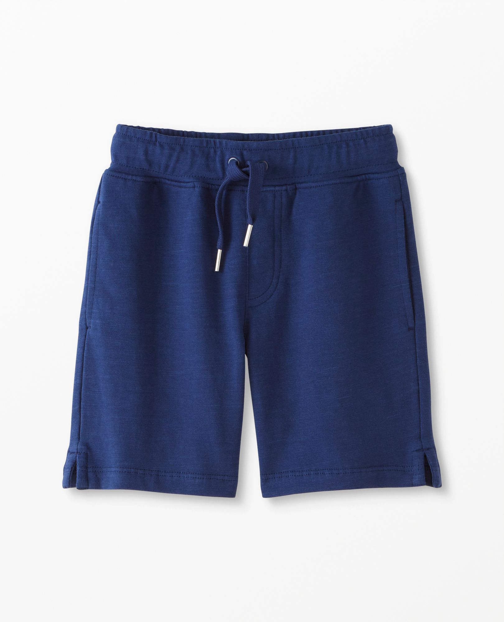 Knit Bermuda Shorts In Slub Jersey