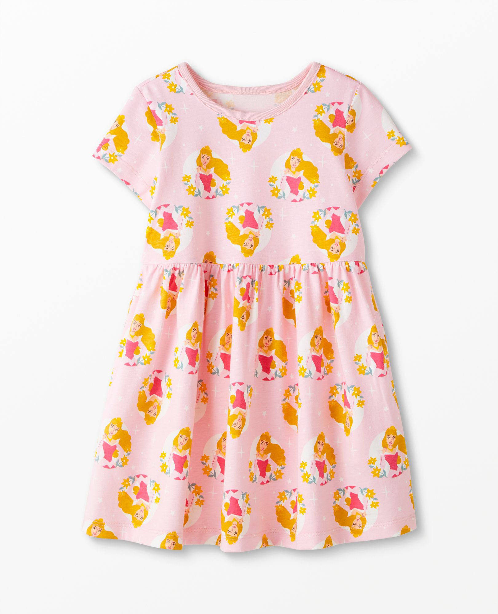 Disney Princess Print Knit Dress