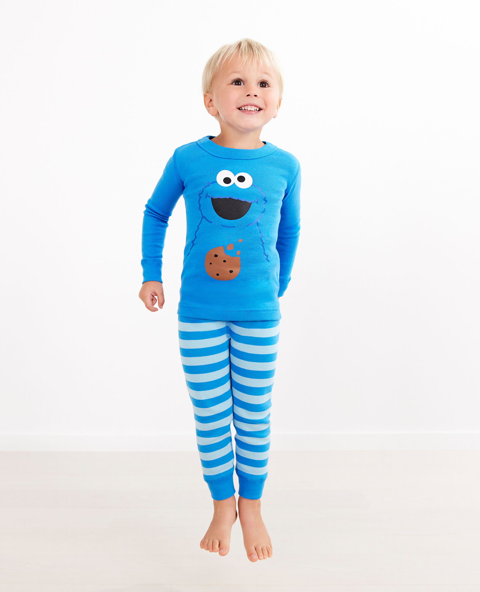 Sesame Street Long John Pajama Set