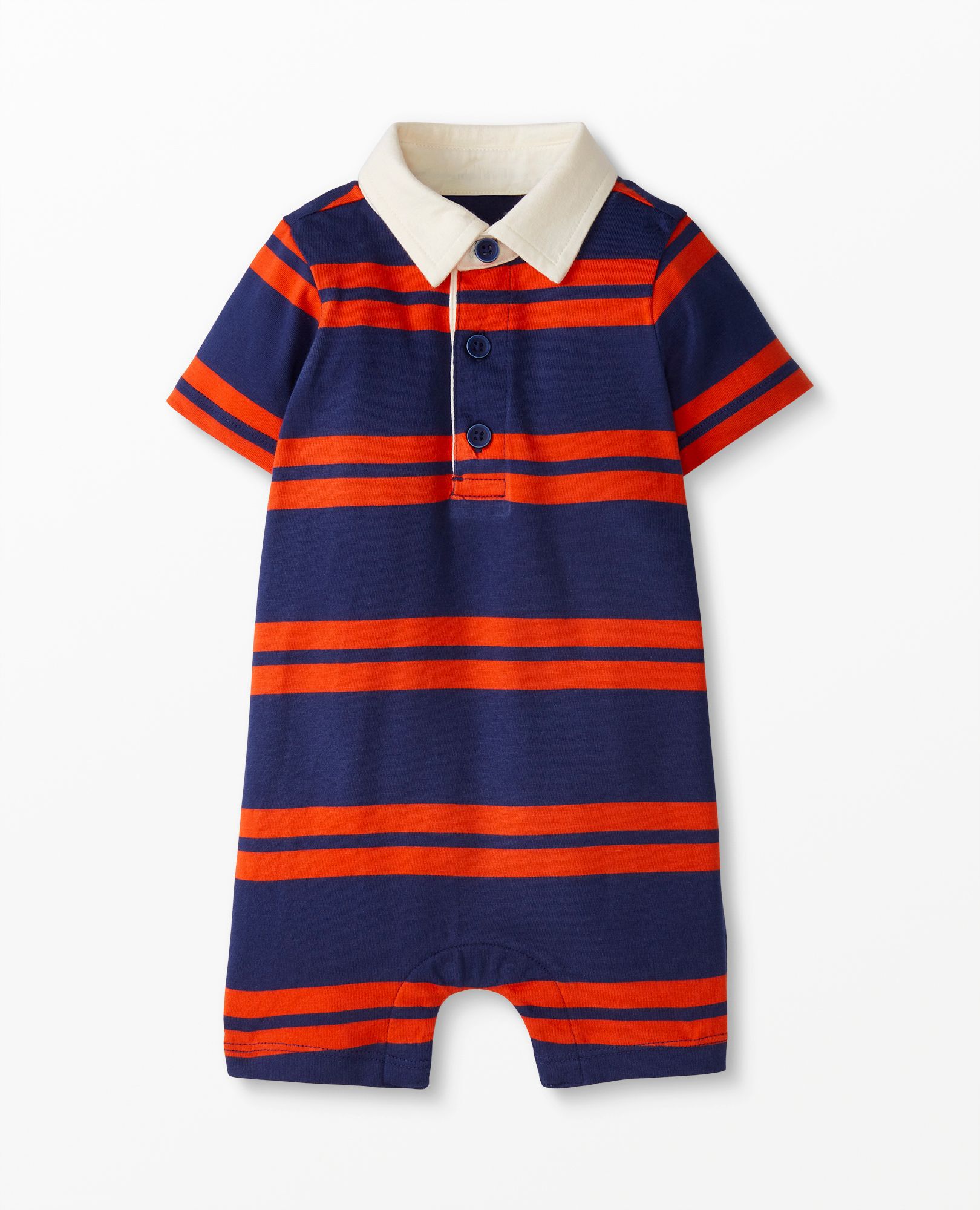 Baby Boy Striped Romper