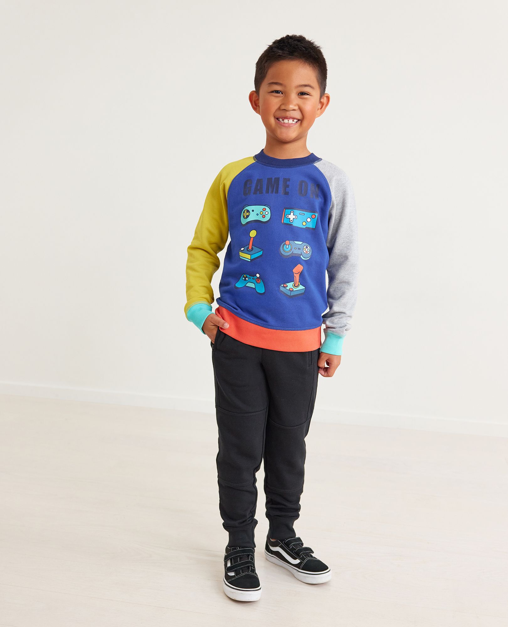 Graphic Crewneck In French Terry