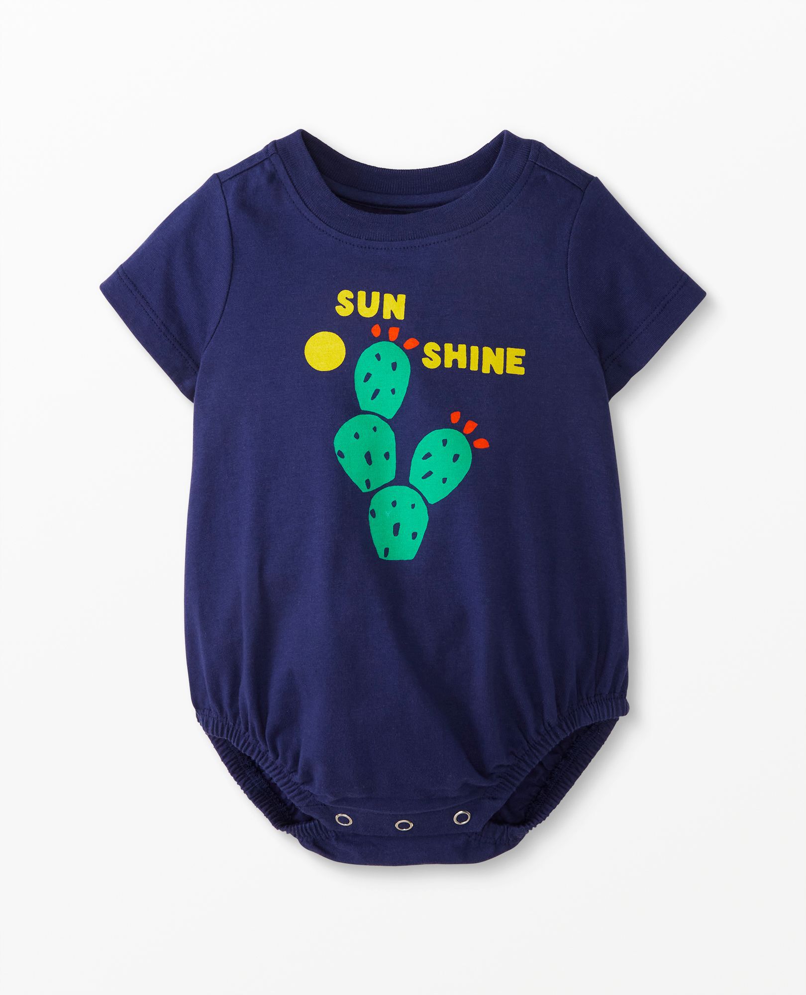 Baby Graphic Bubble Romper
