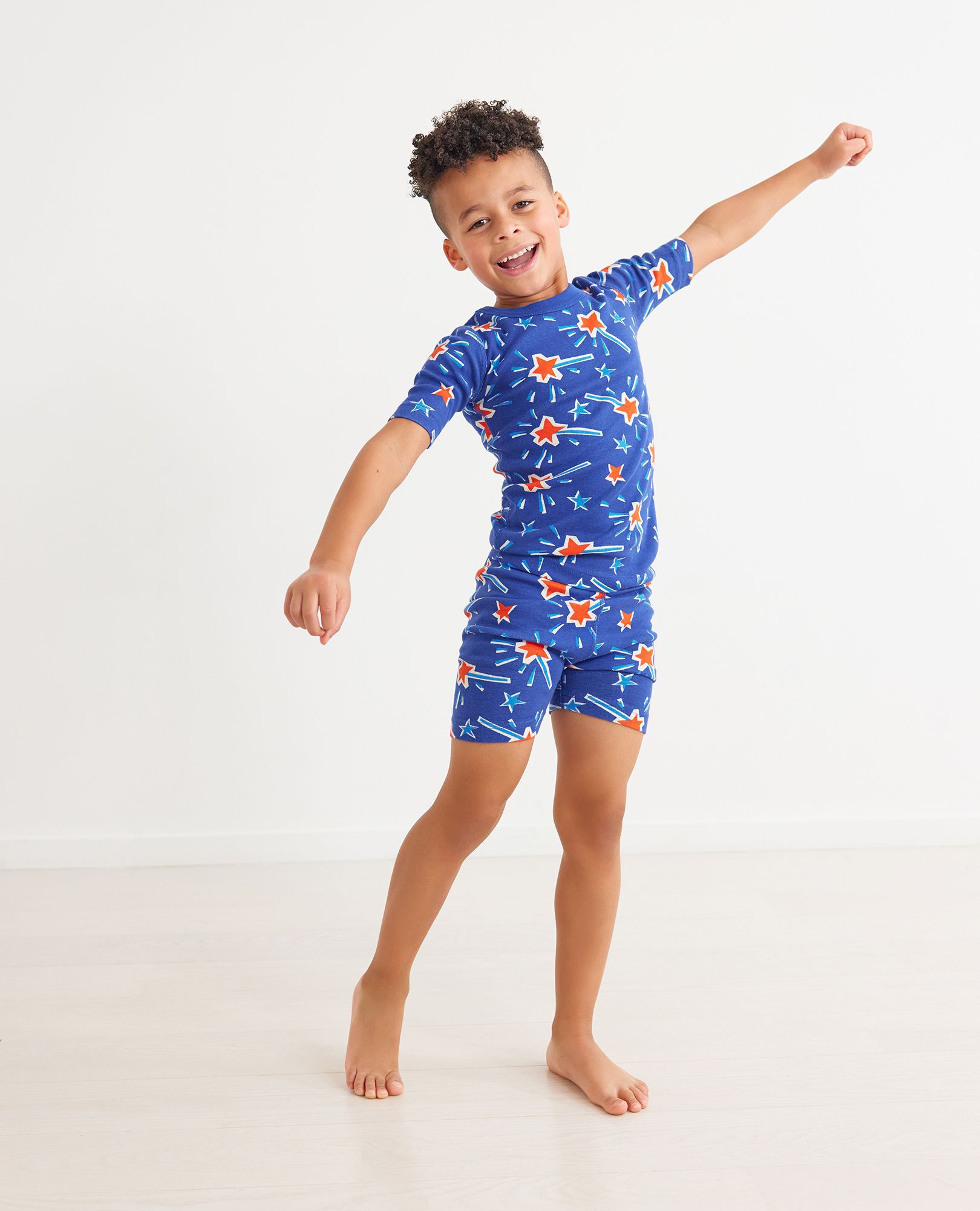 Summer Short John Pajama Set