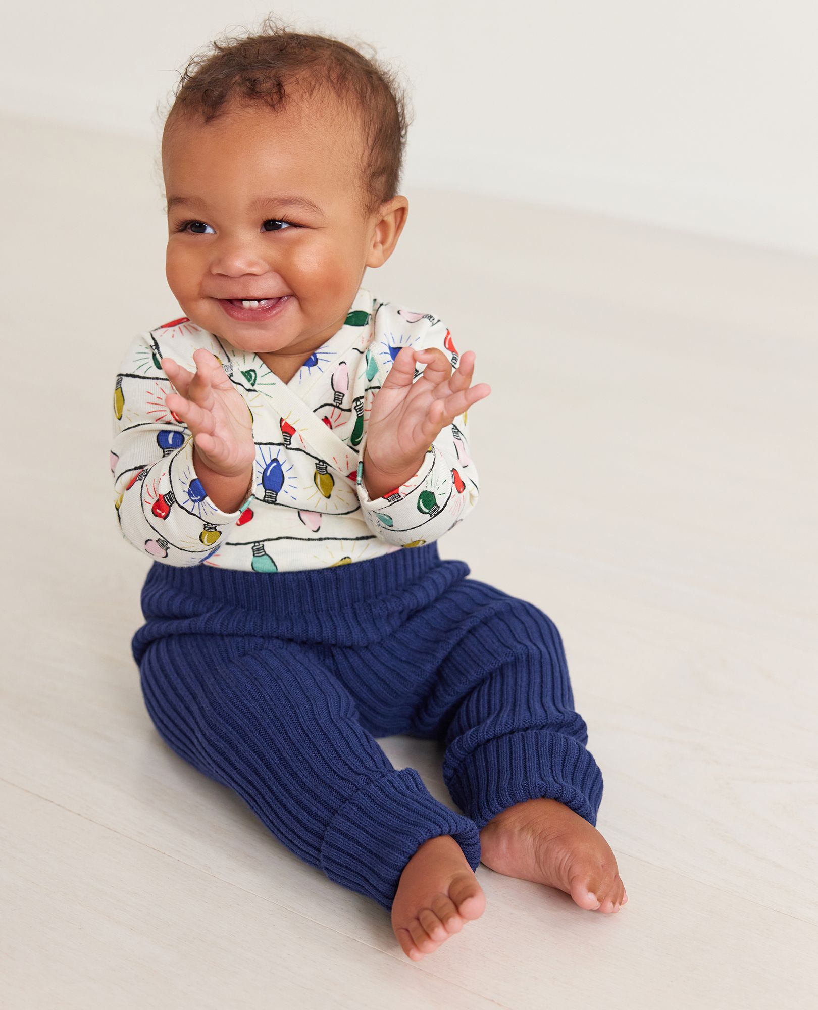 Baby Print Side Snap Bodysuit