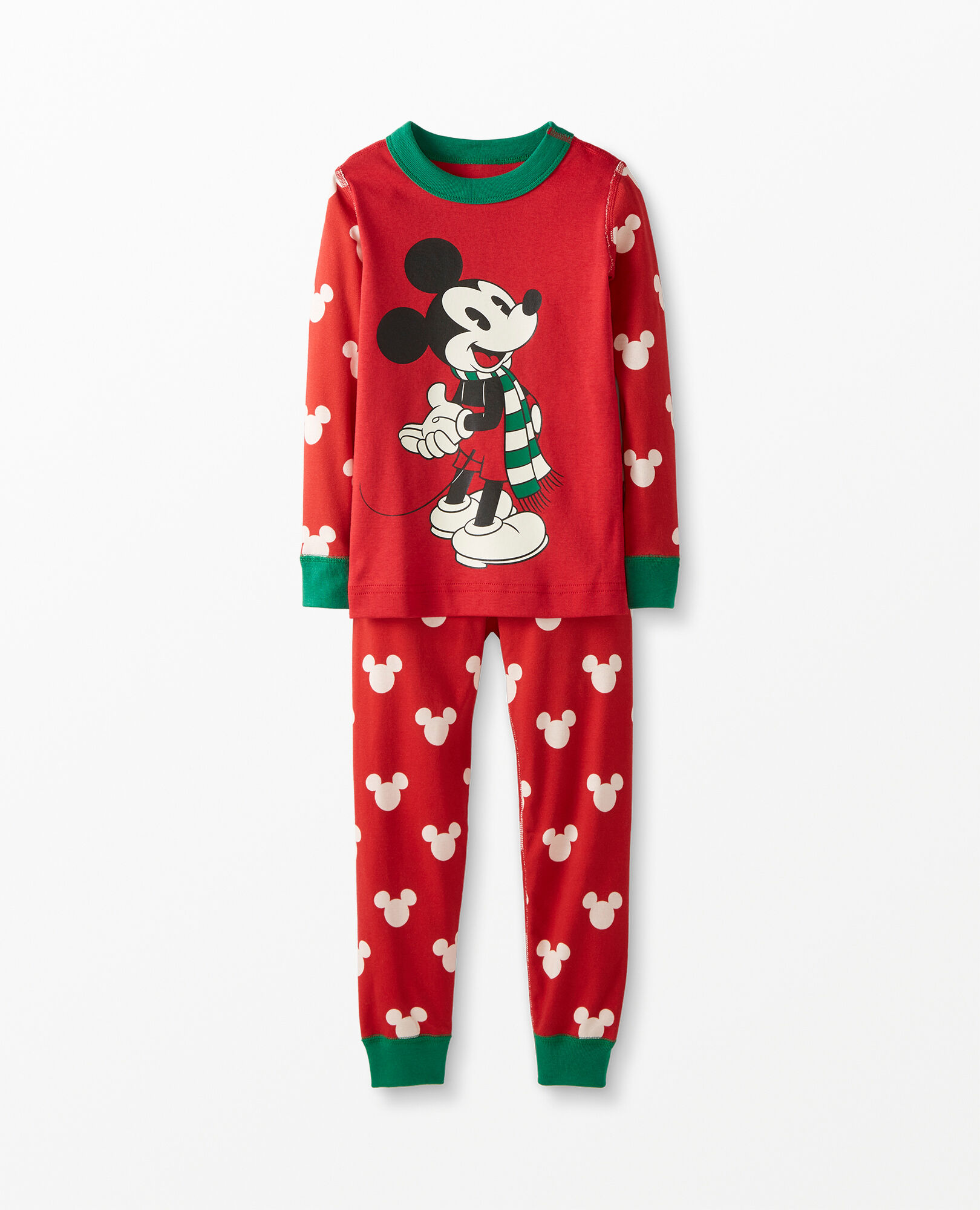 Disney Mickey Mouse Long John Pajama Set