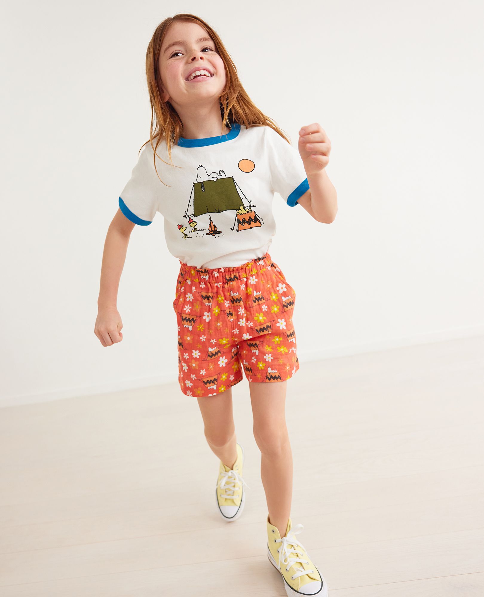Peanuts Camp Graphic Tee