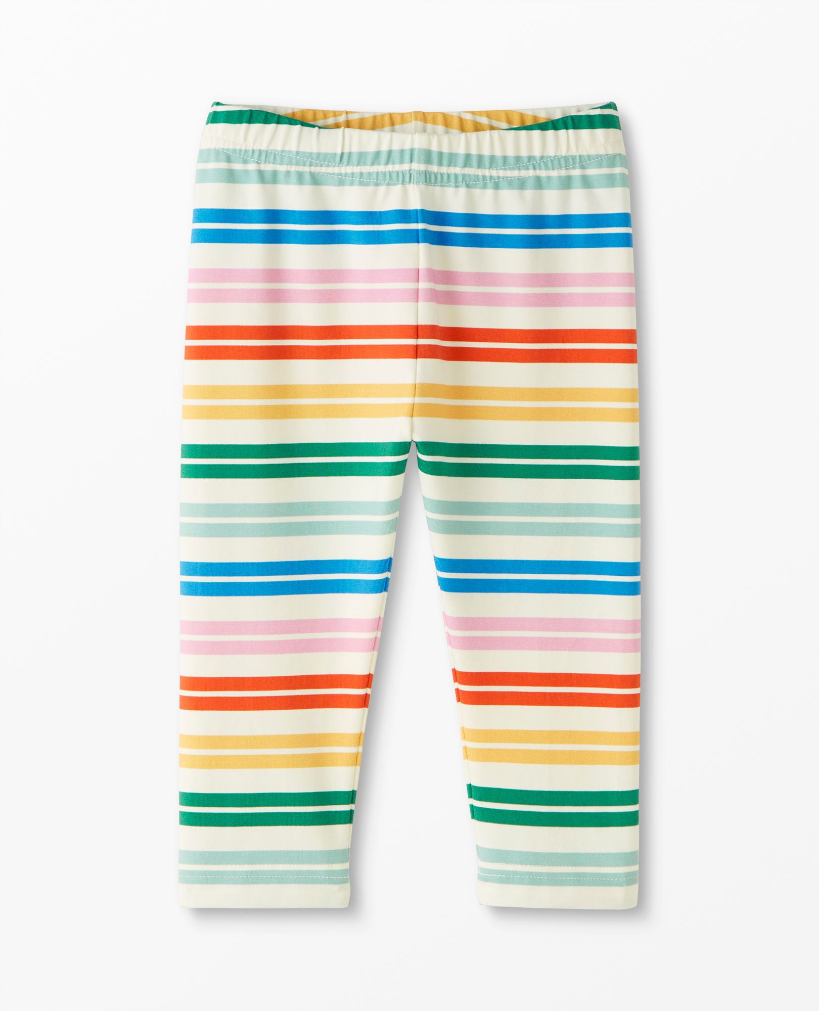 Striped Capri Leggings