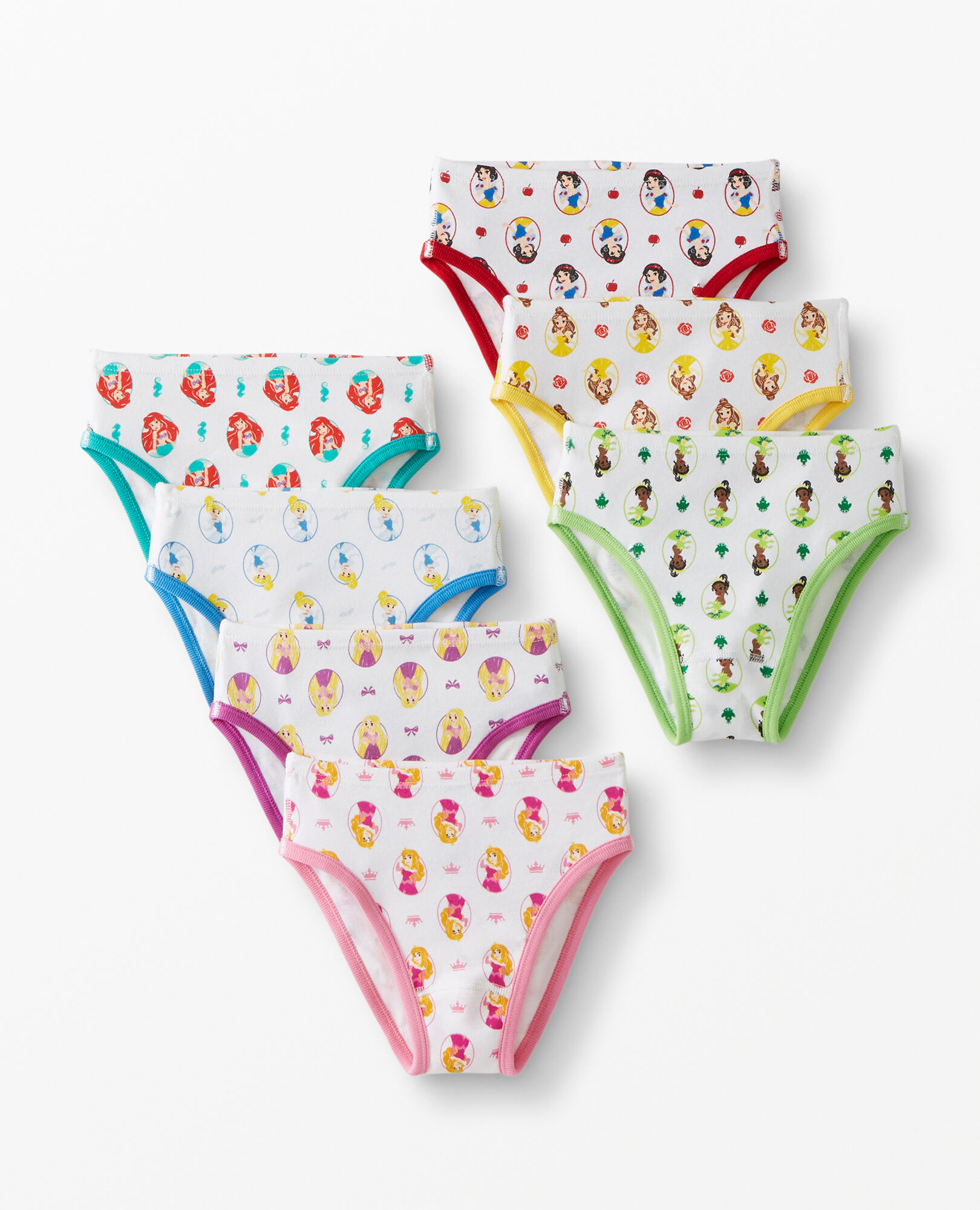 Disney Princess Hipster Underwear 7-Pack