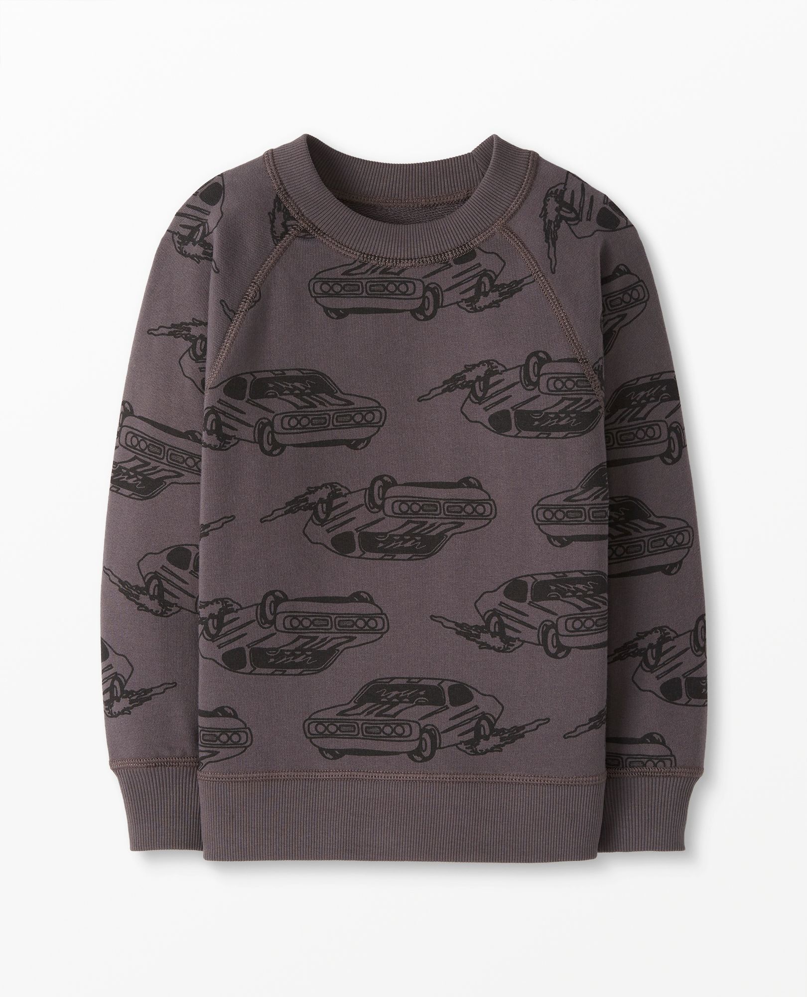 Print French Terry Crewneck