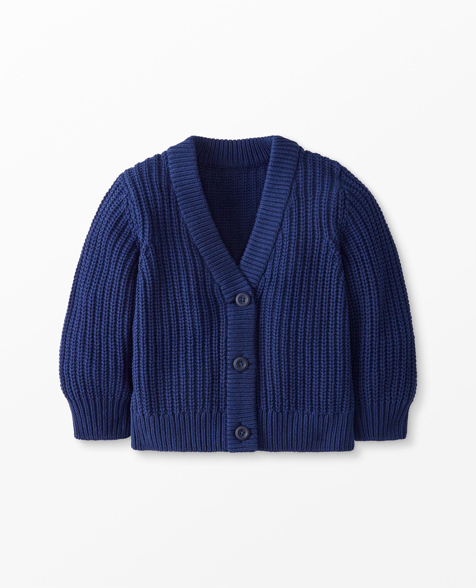Cardigan In Combed Cotton