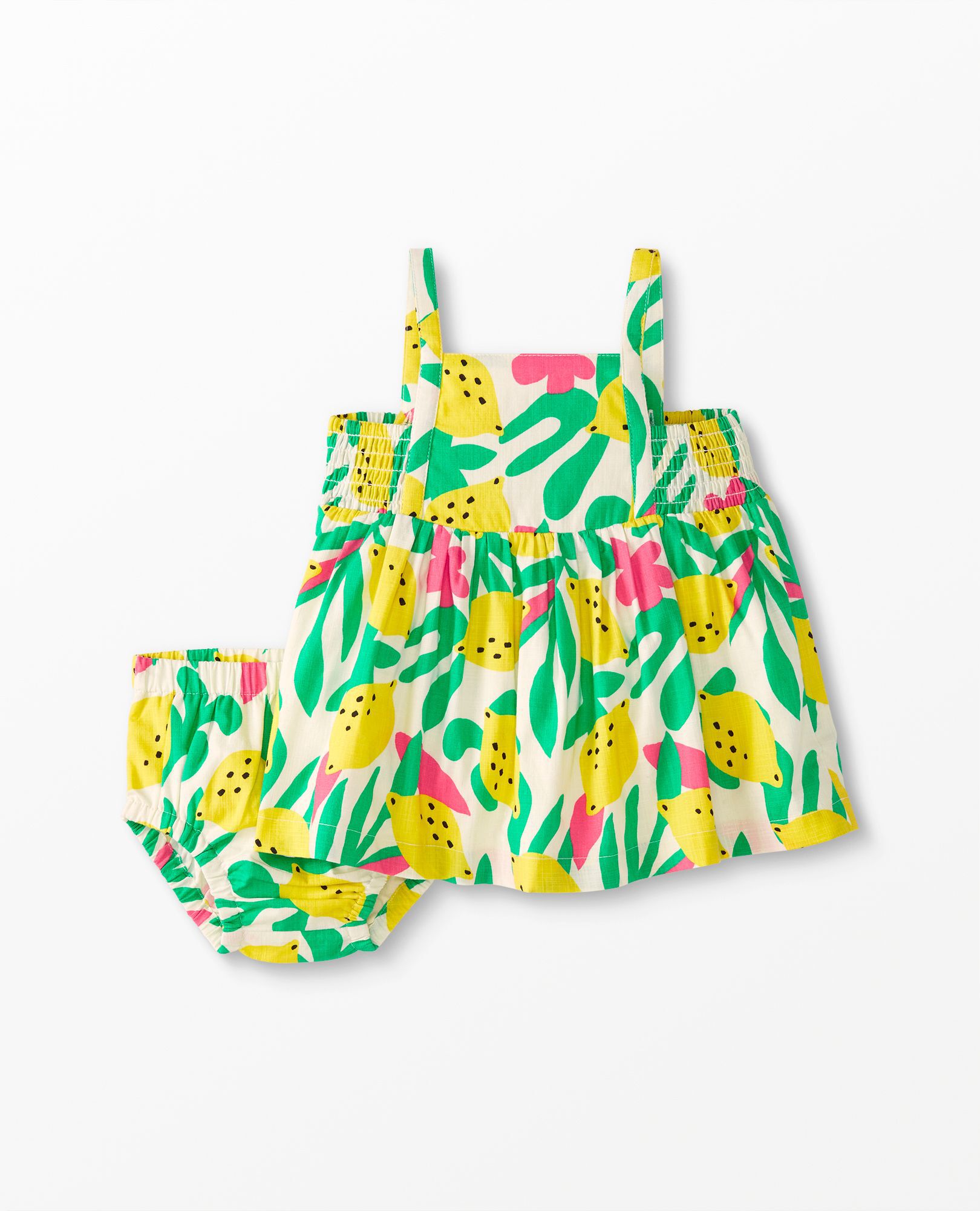 Baby Poplin Dress & Bloomer Set