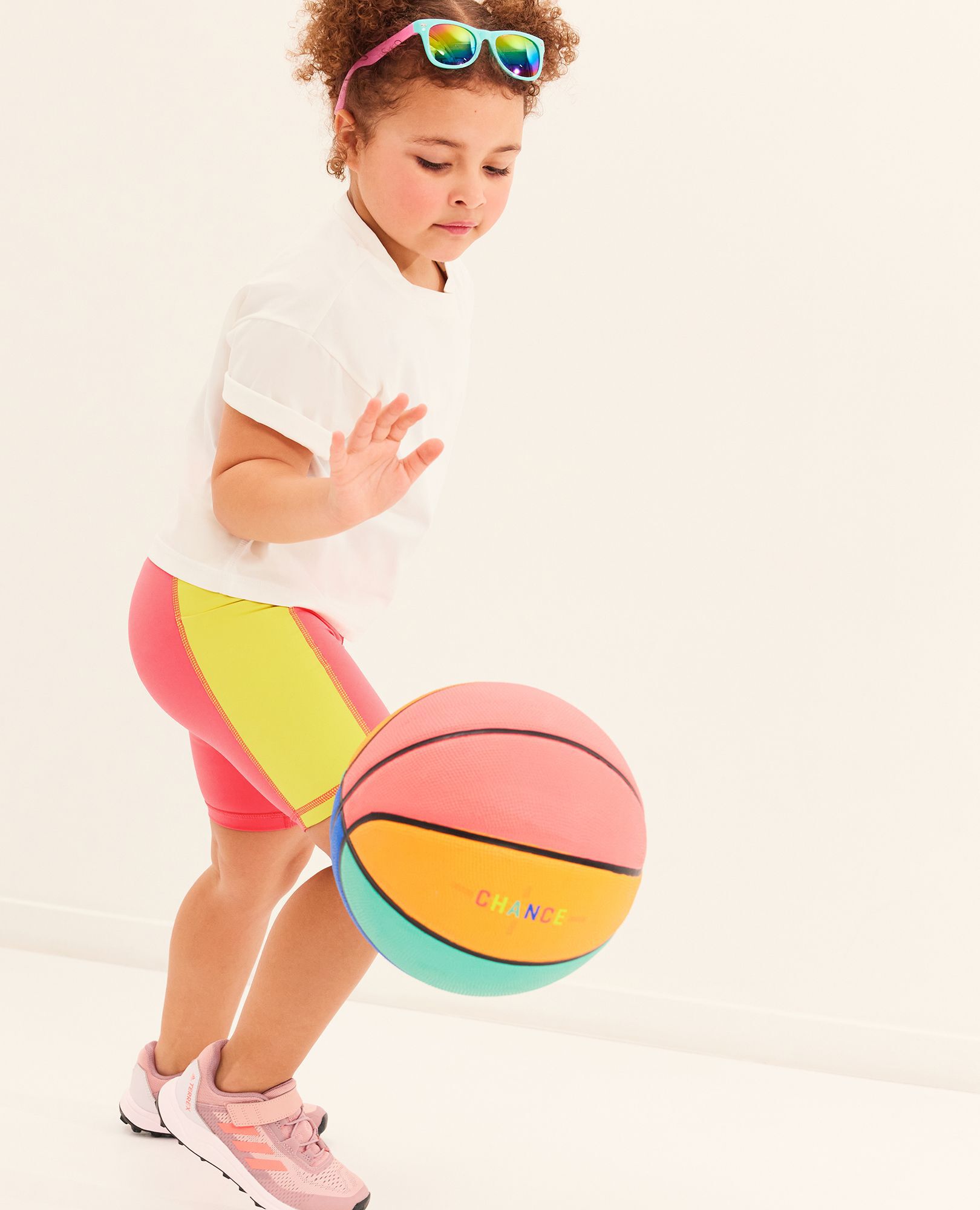 Active Colorblock MadeToStretch Biker Shorts