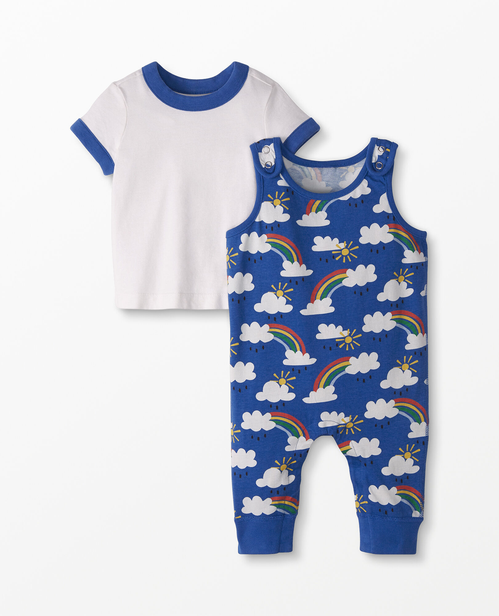Baby Overalls & Tee Set