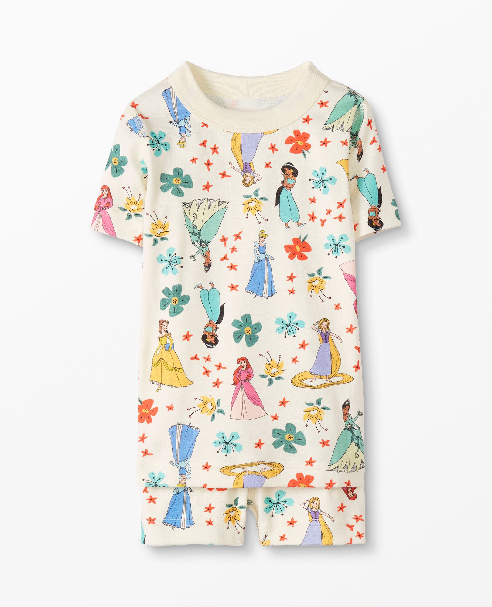 Disney Princess Short John Pajama Set