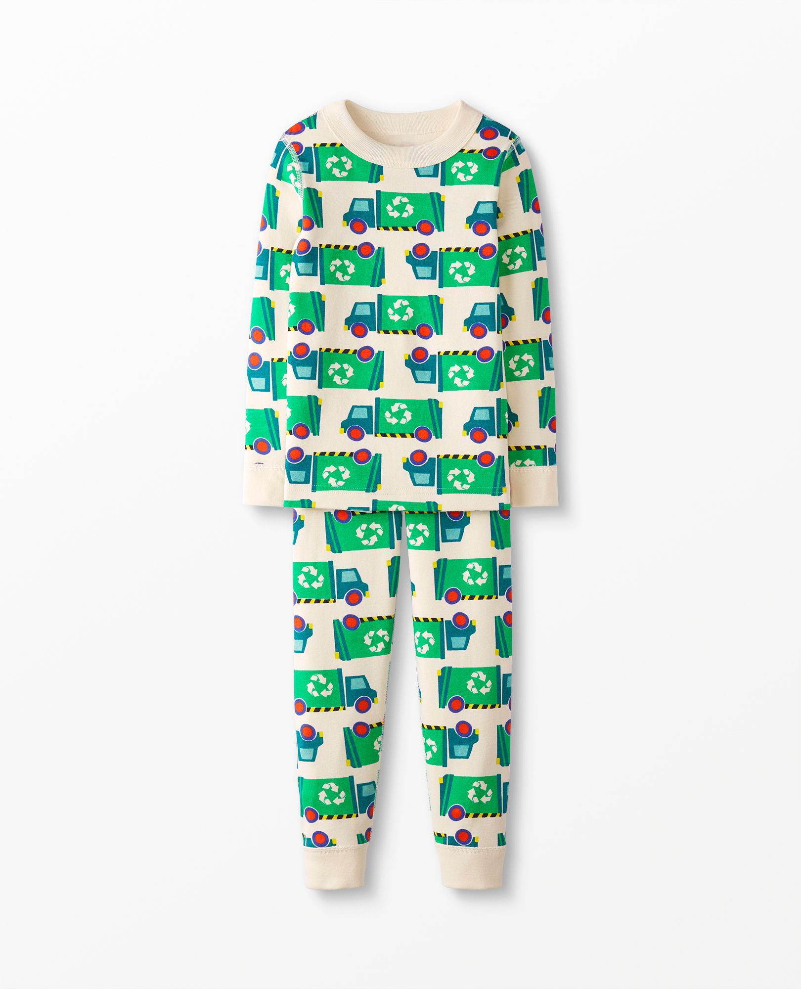Earth Day Long John Pajama Set
