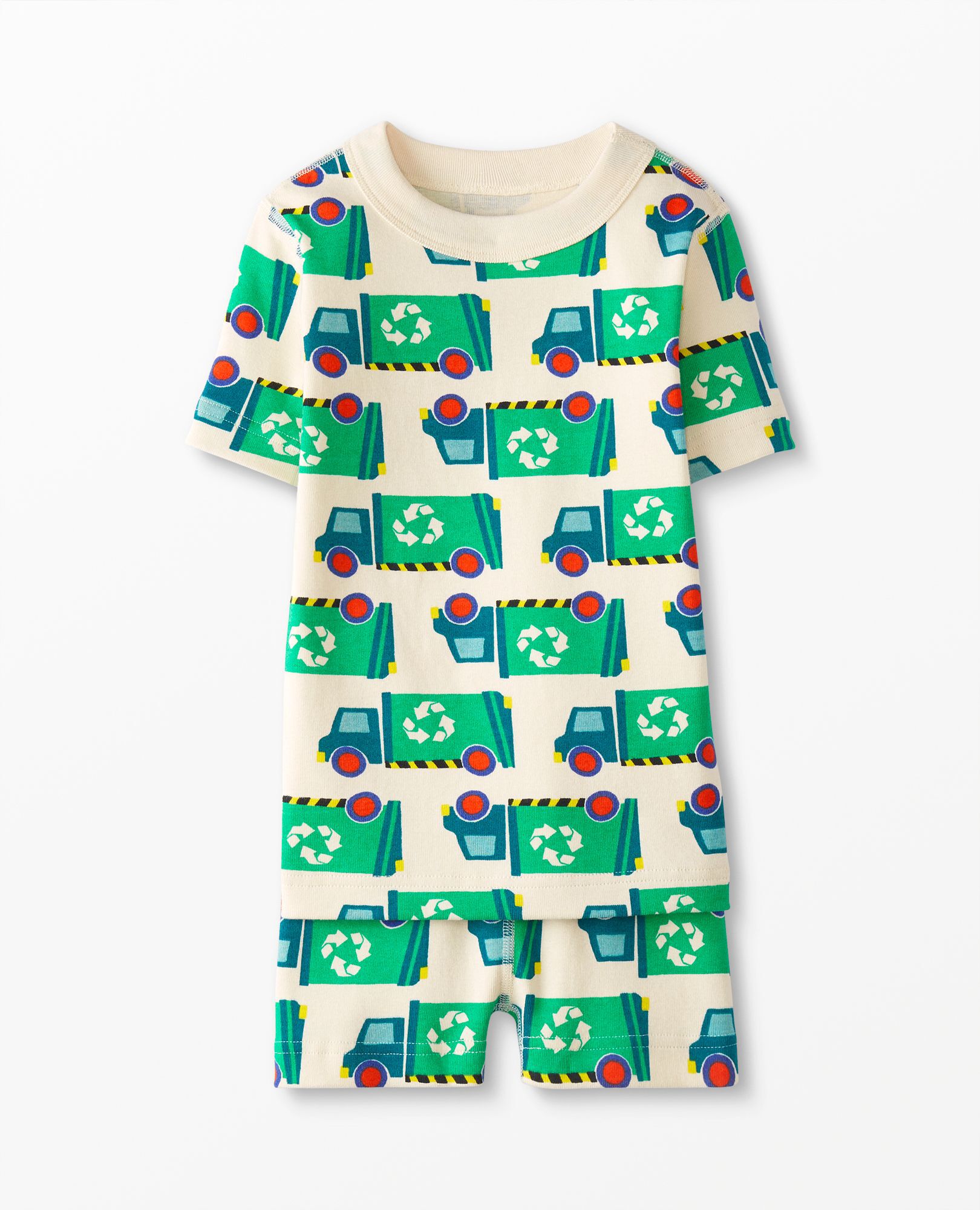 Earth Day Short John Pajama Set