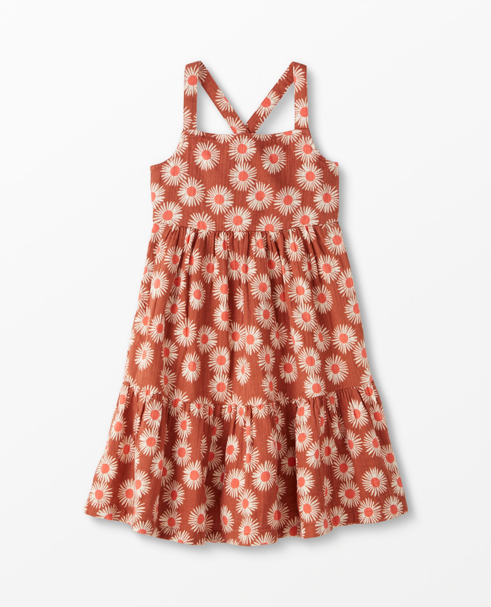 Print Muslin Twirl Dress