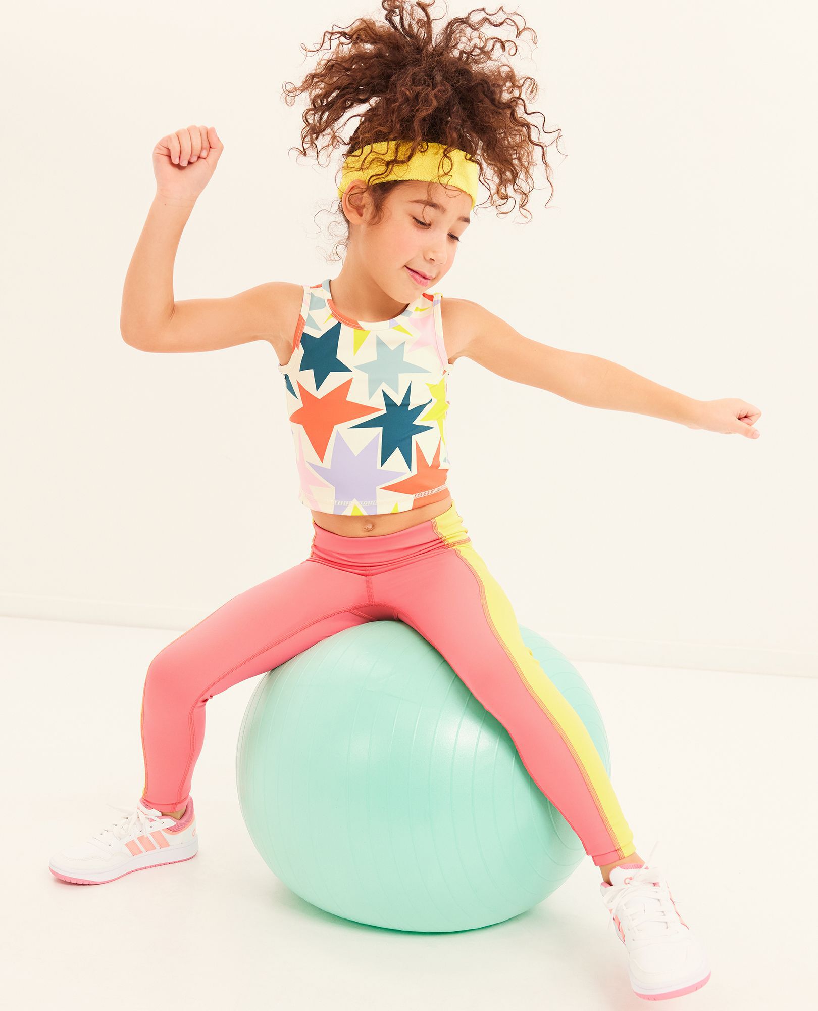 Colorblock MadeToStretch Girls Leggings