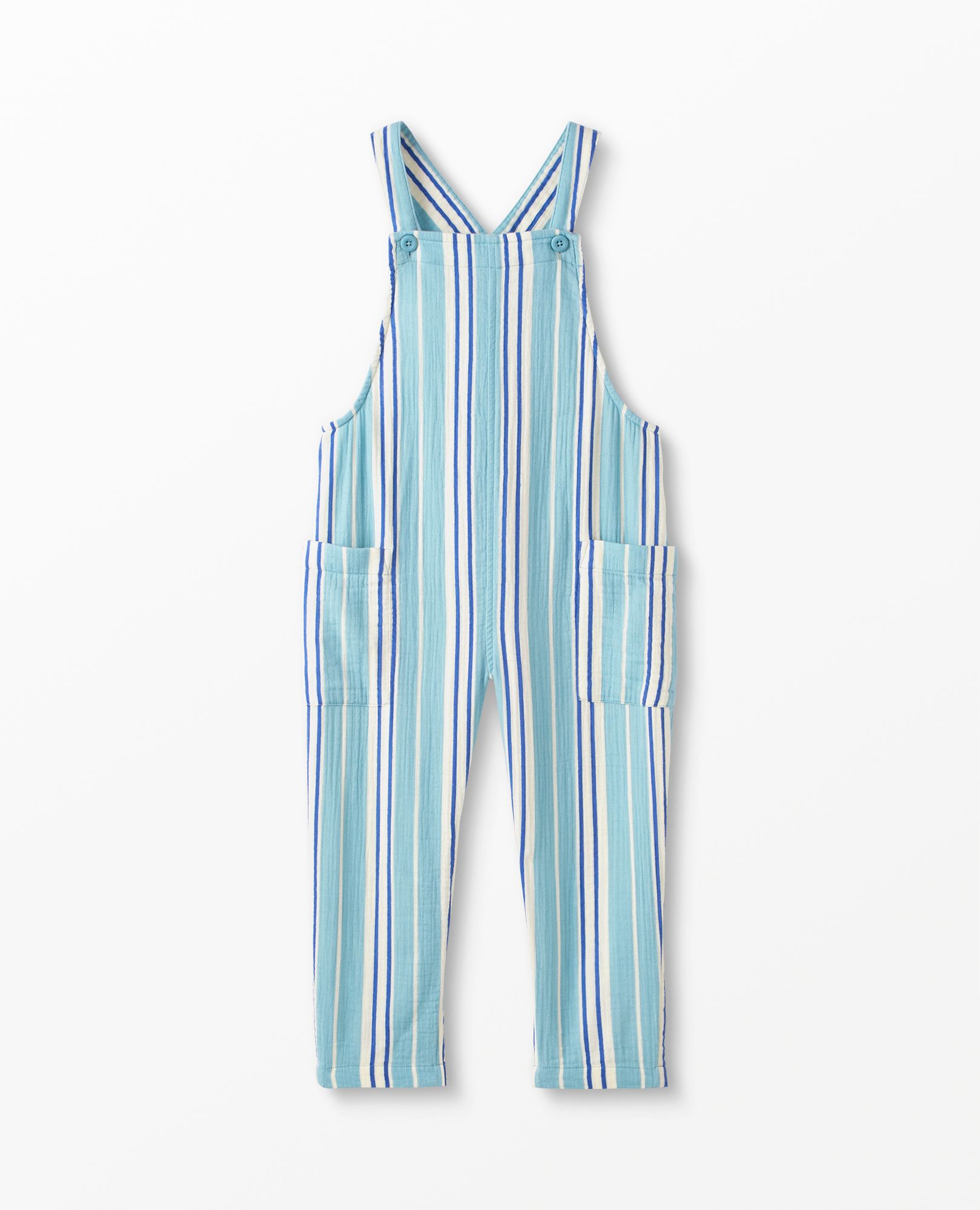 Print Muslin Overalls