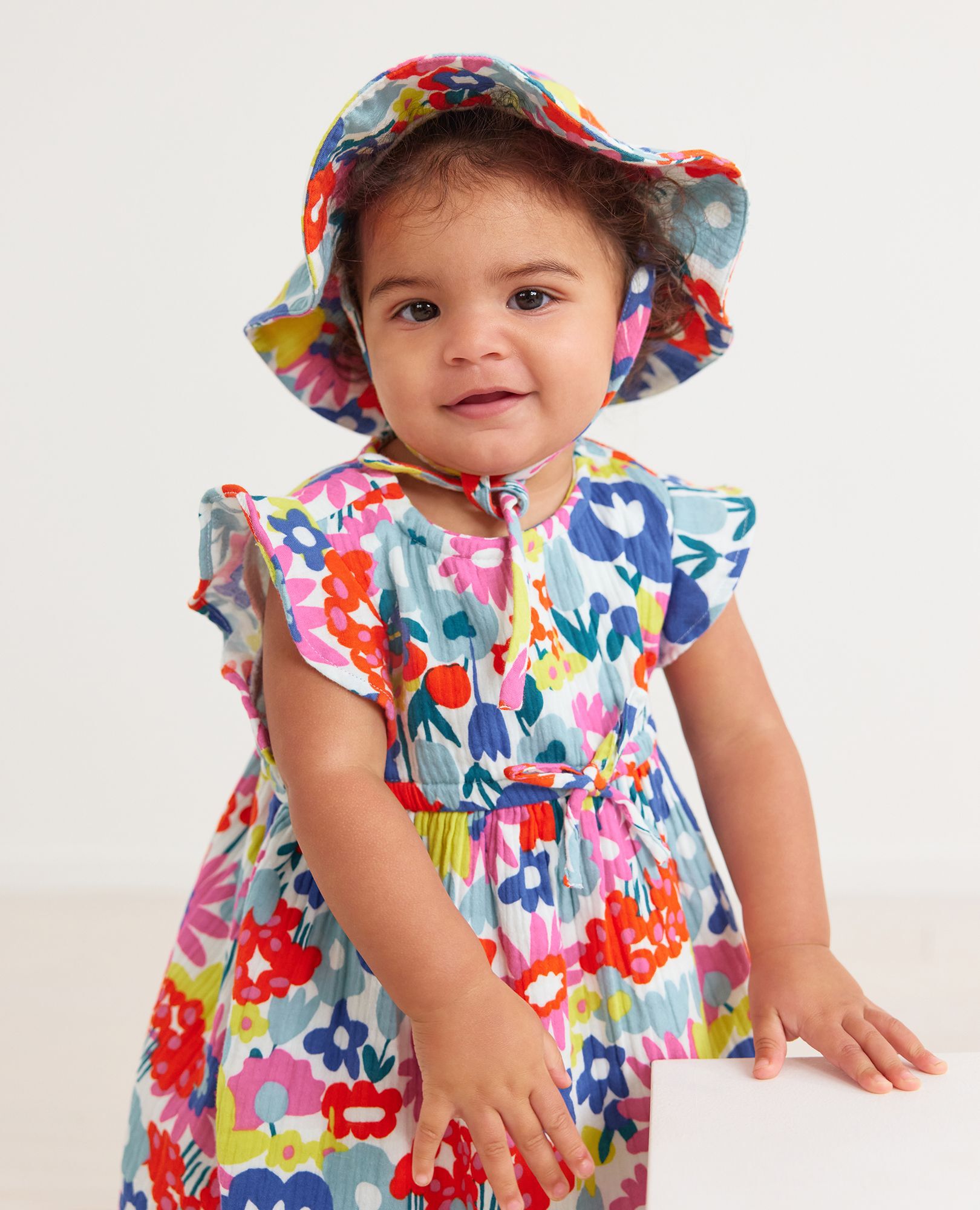 Sunblock Muslin Floppy Sun Hat