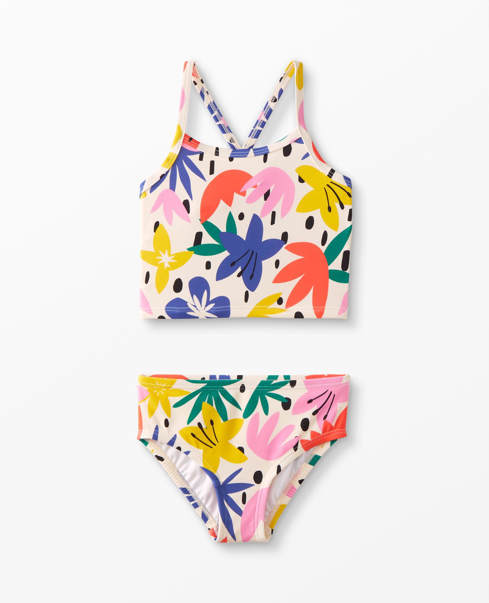 Sunblock Print Tankini Set