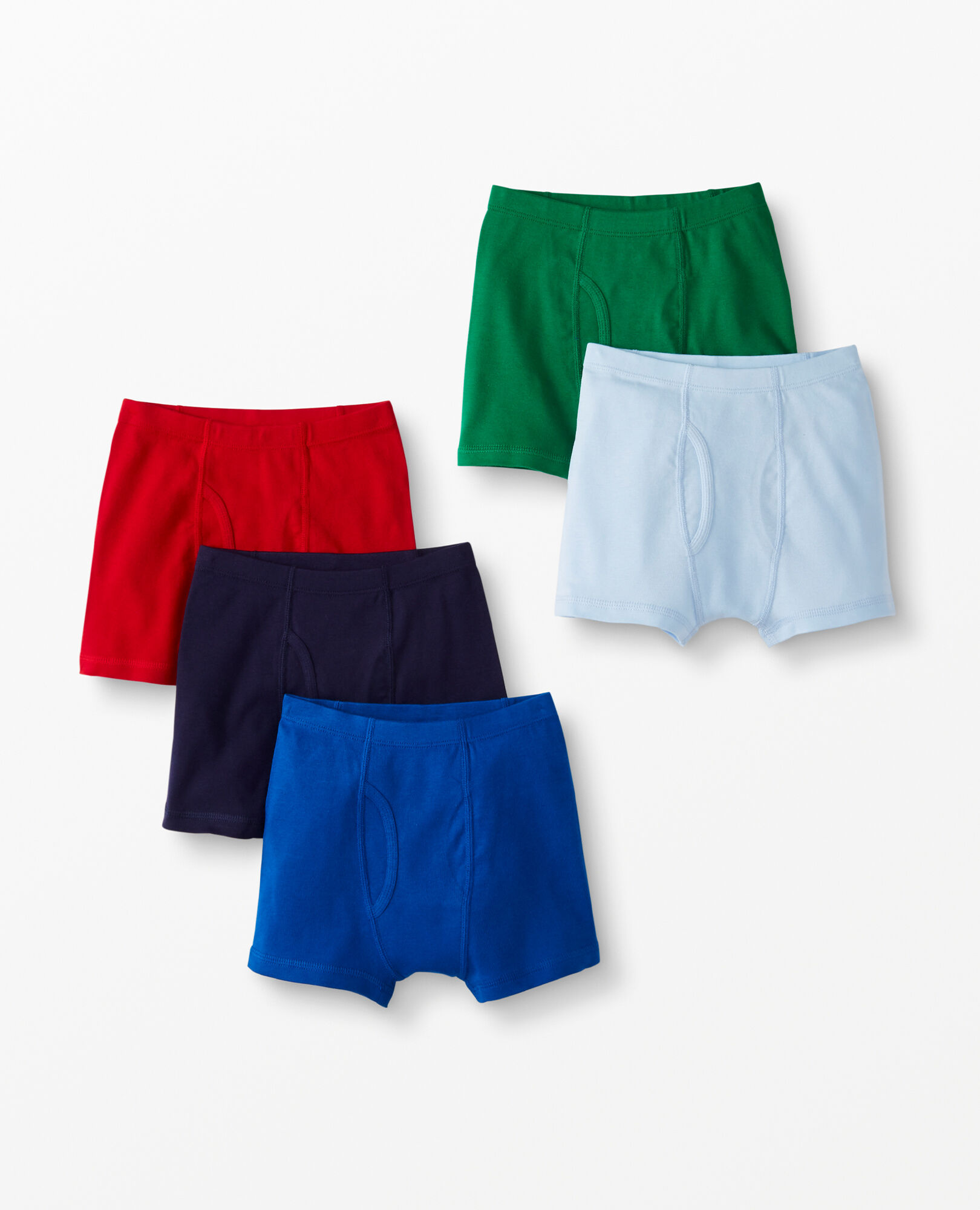 Boxer Briefs In Organic Cotton 5-Pack