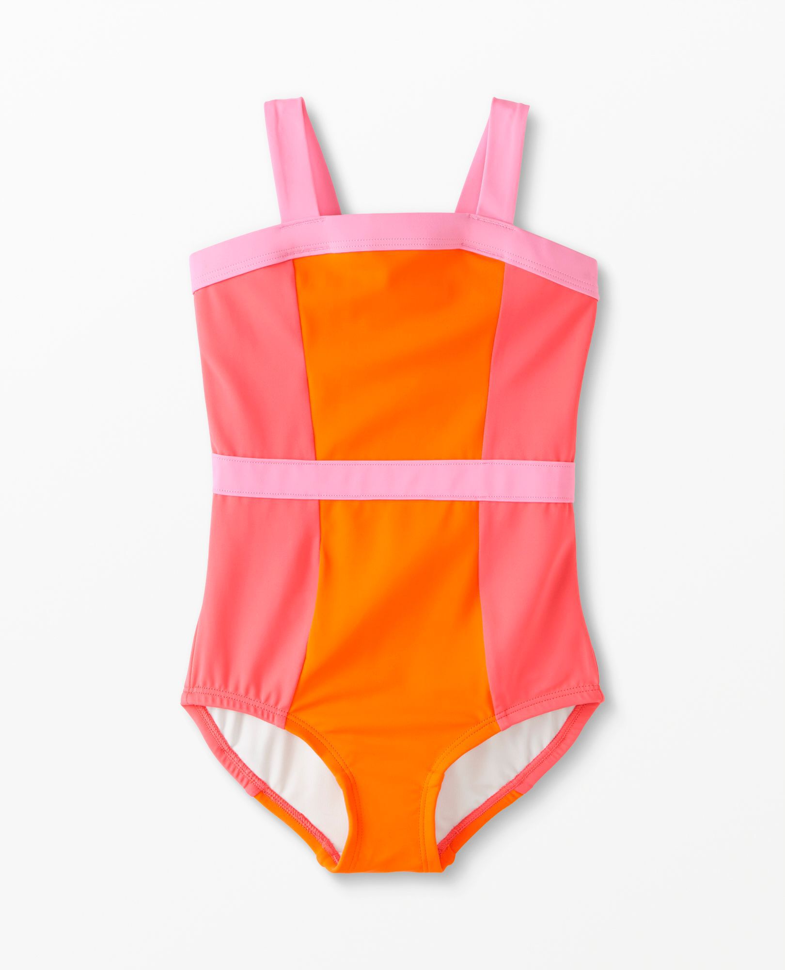 Colorblock One Piece Swimsuit