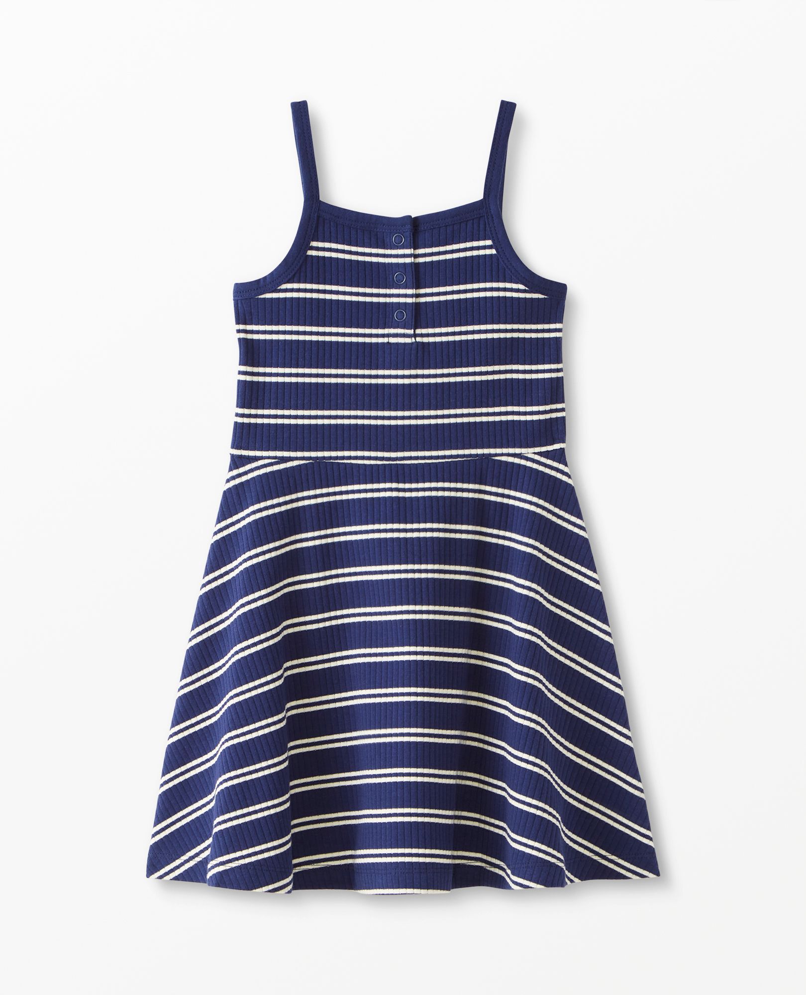 Striped Cami Fit & Flare Dress