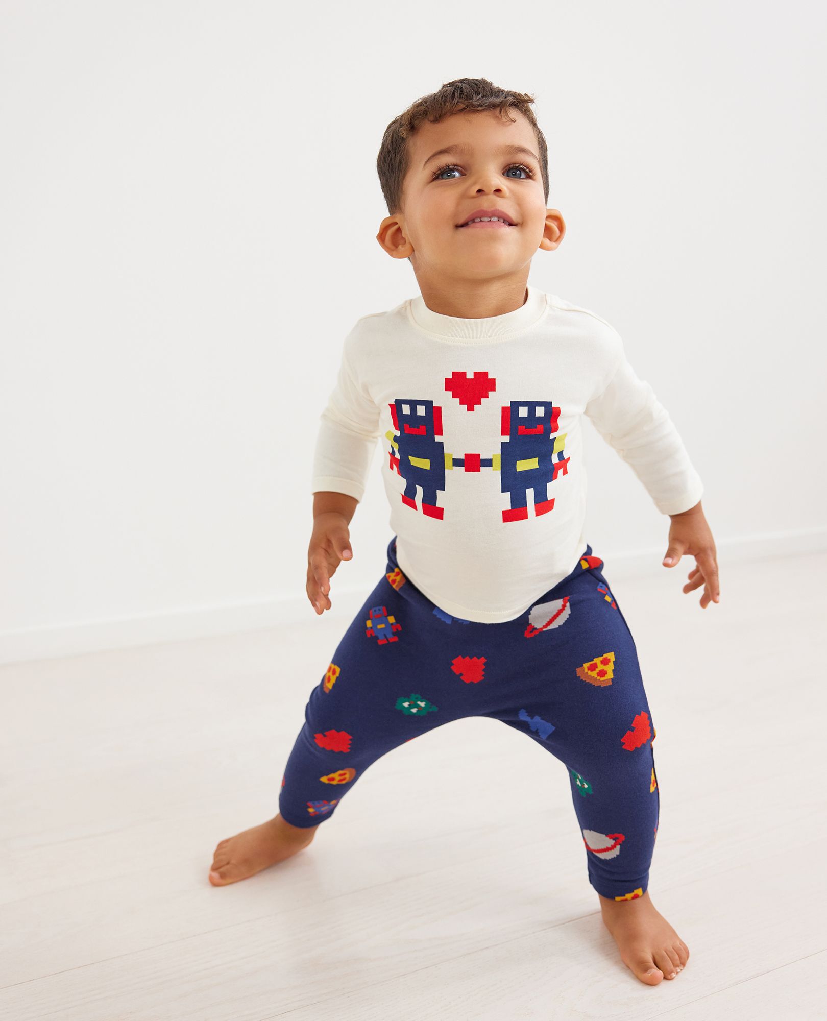 Baby Graphic Tee & Pants Set