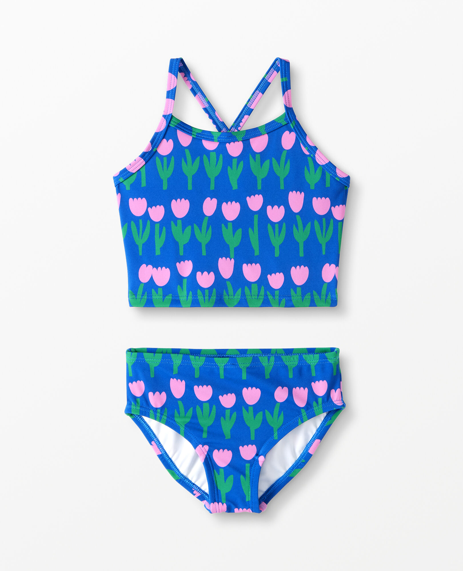 Sunblock Print Tankini Set